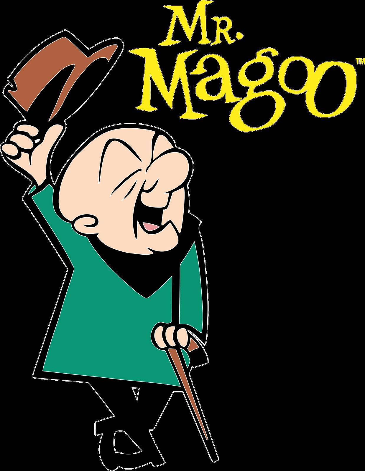Mr Magoo Vintage Illustration Background