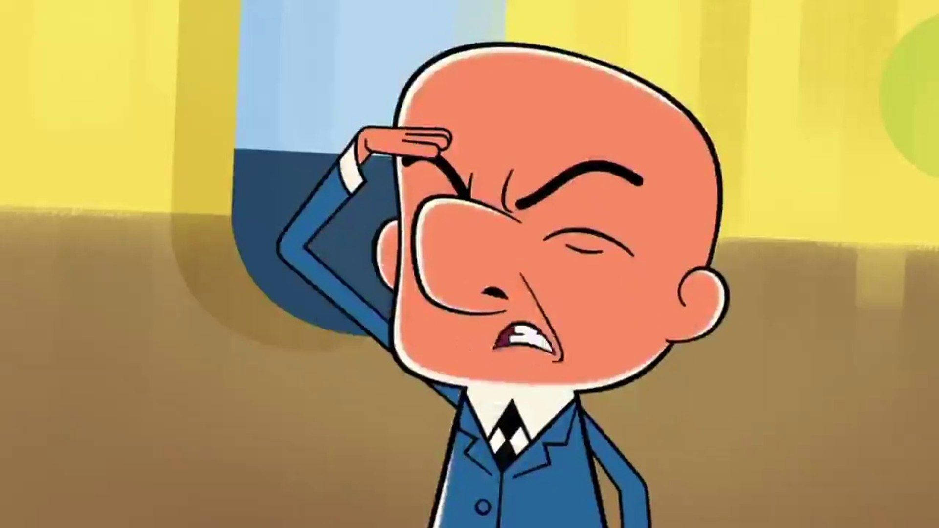 Mr Magoo Wearing Blue Suit Background