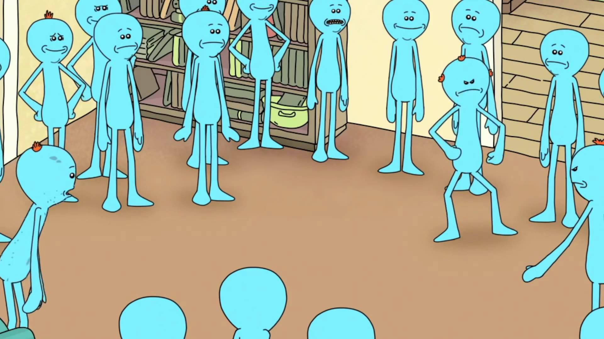 Mr Meeseeks Group Meeting Background