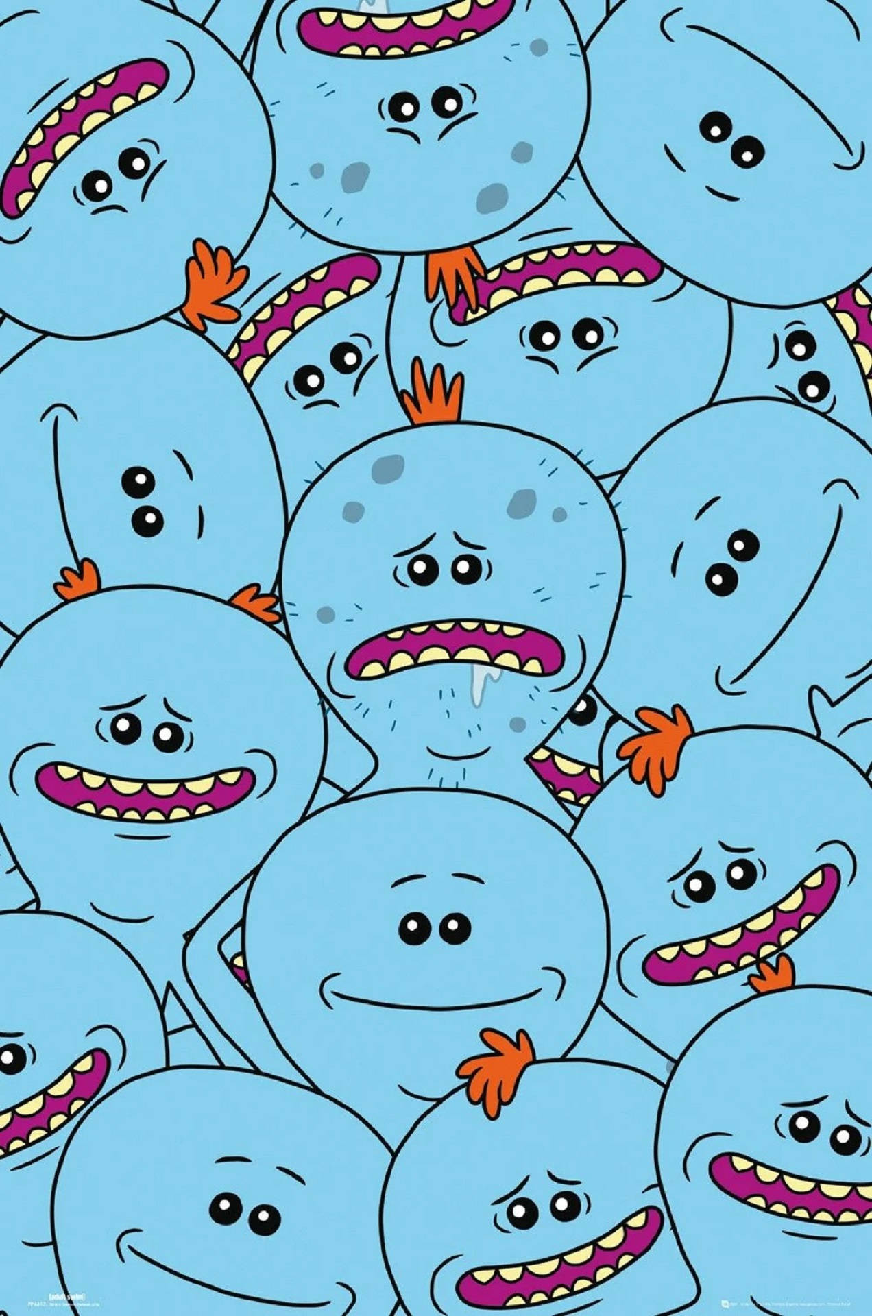 Mr Meeseeks Jam Group Cover Background