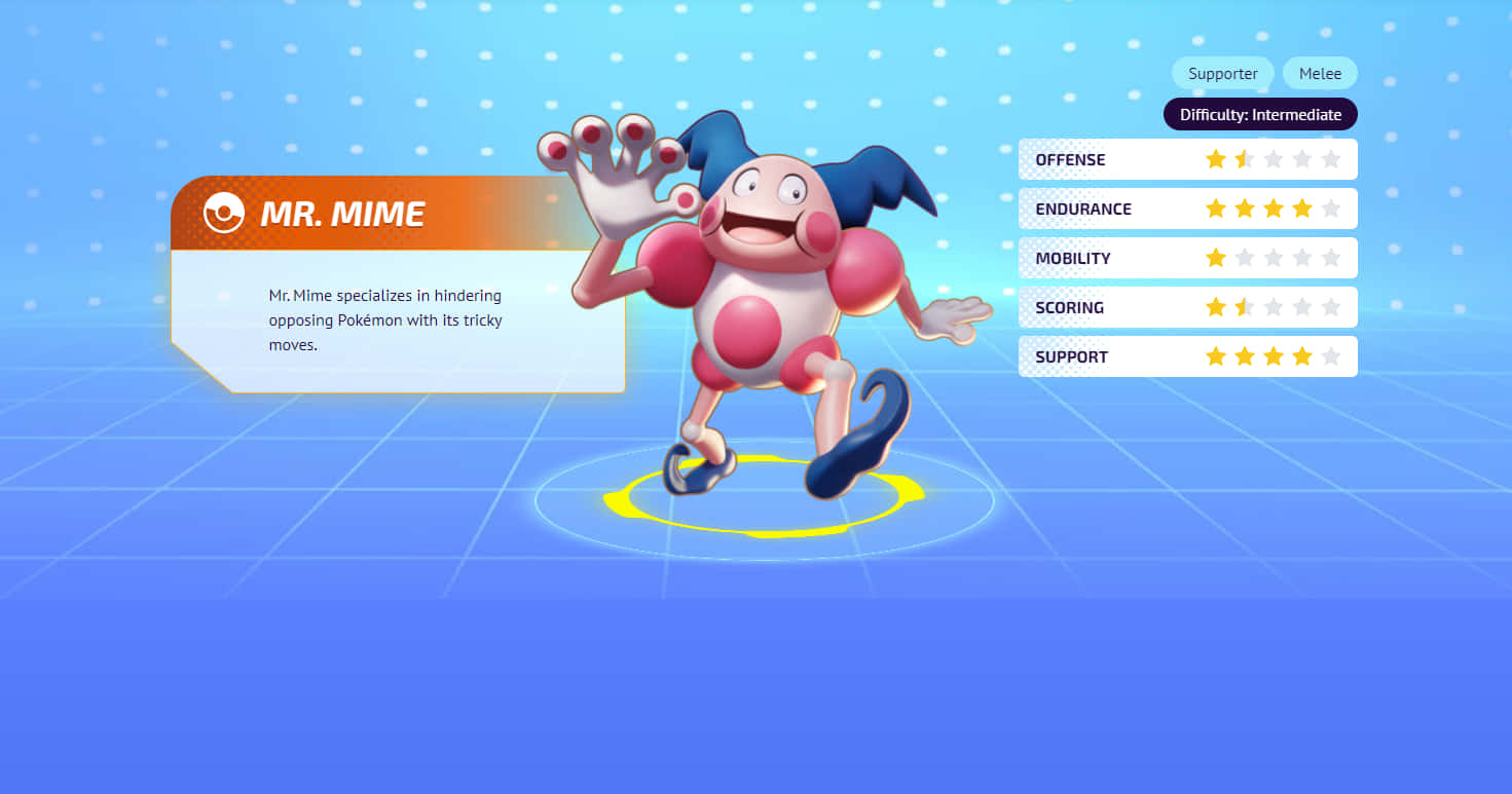 Mr Mime Abilities Background