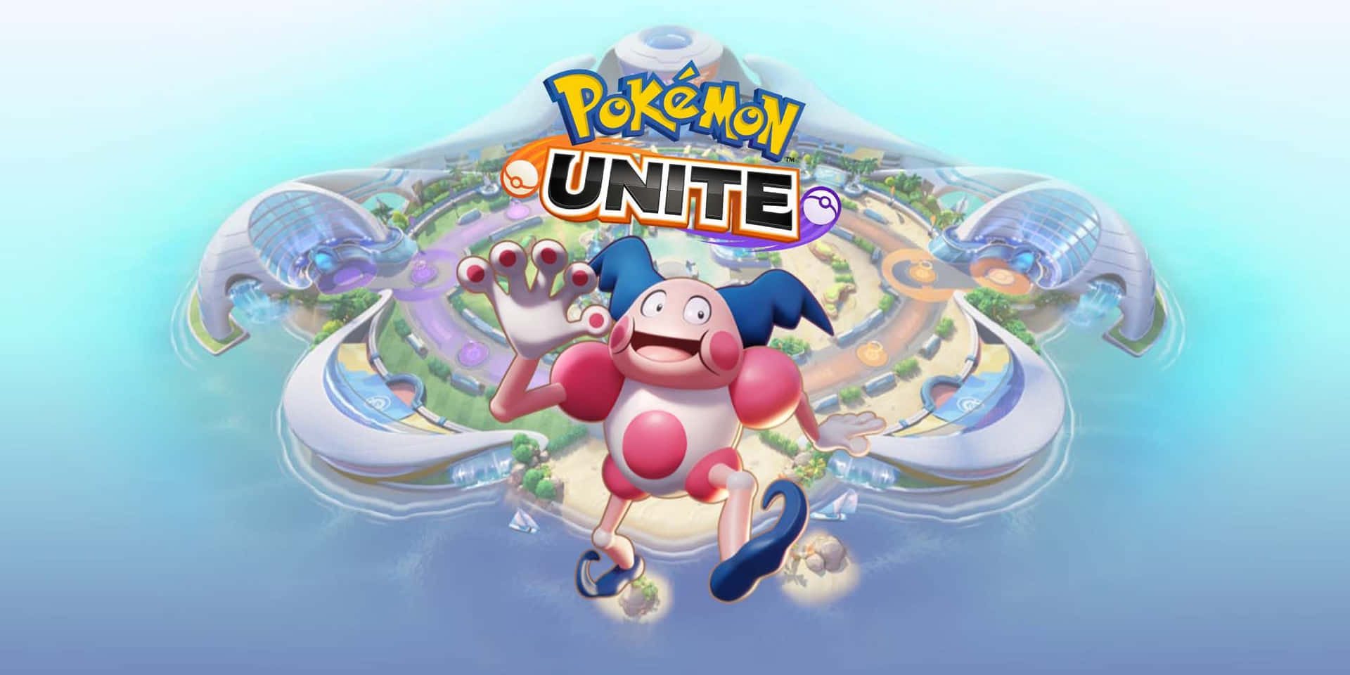 Mr Mime Pokemon Unite Poster Background