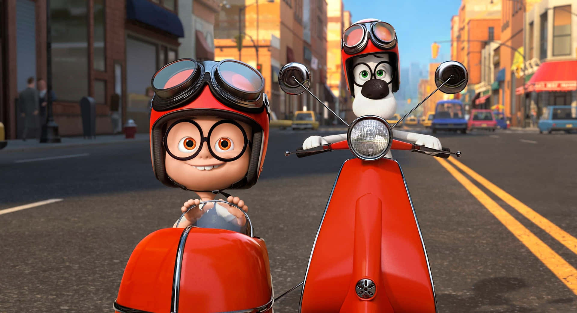 Mr Peabody Sherman Scooter Adventure