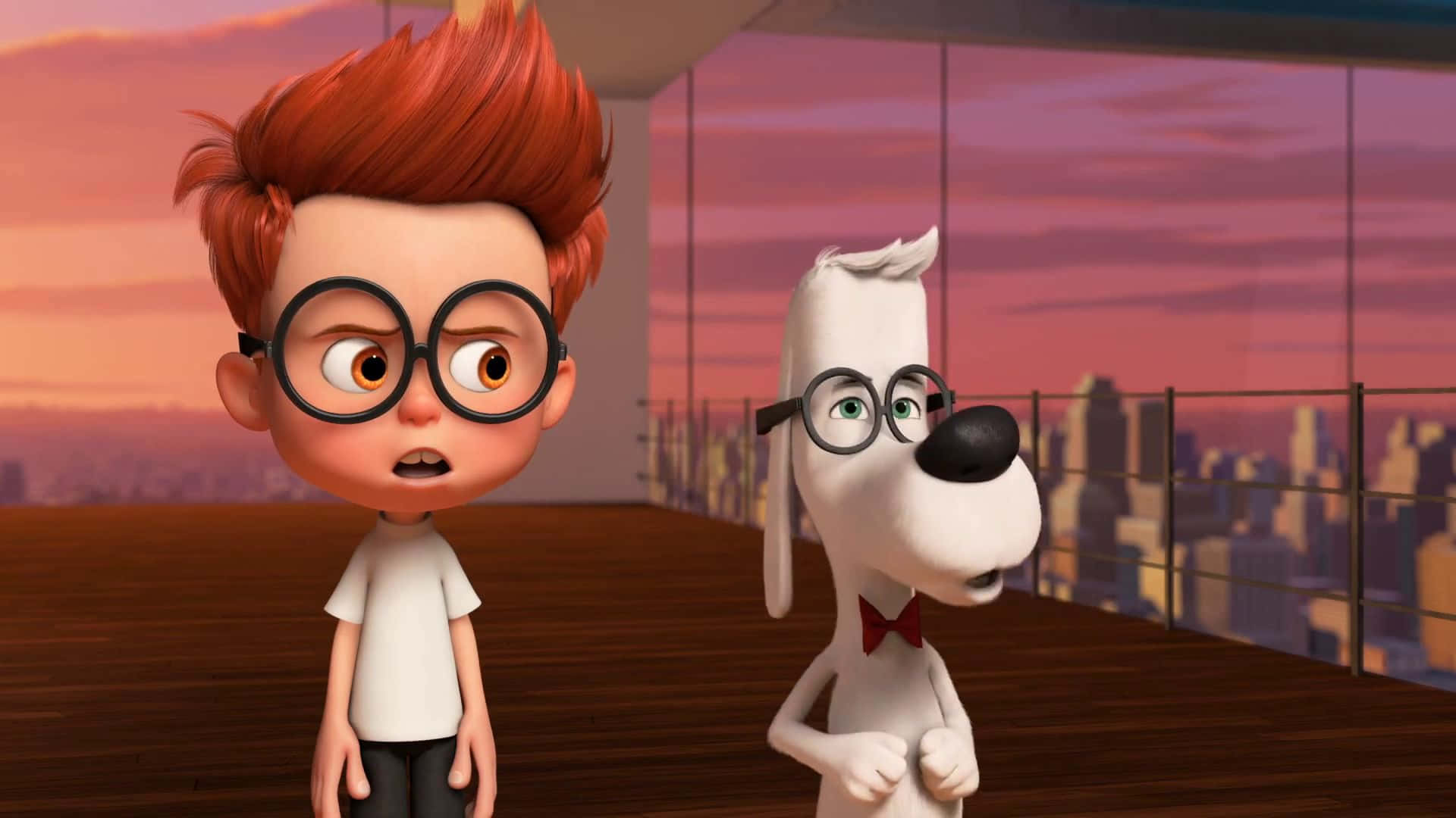 Mr Peabody Sherman Sunset View