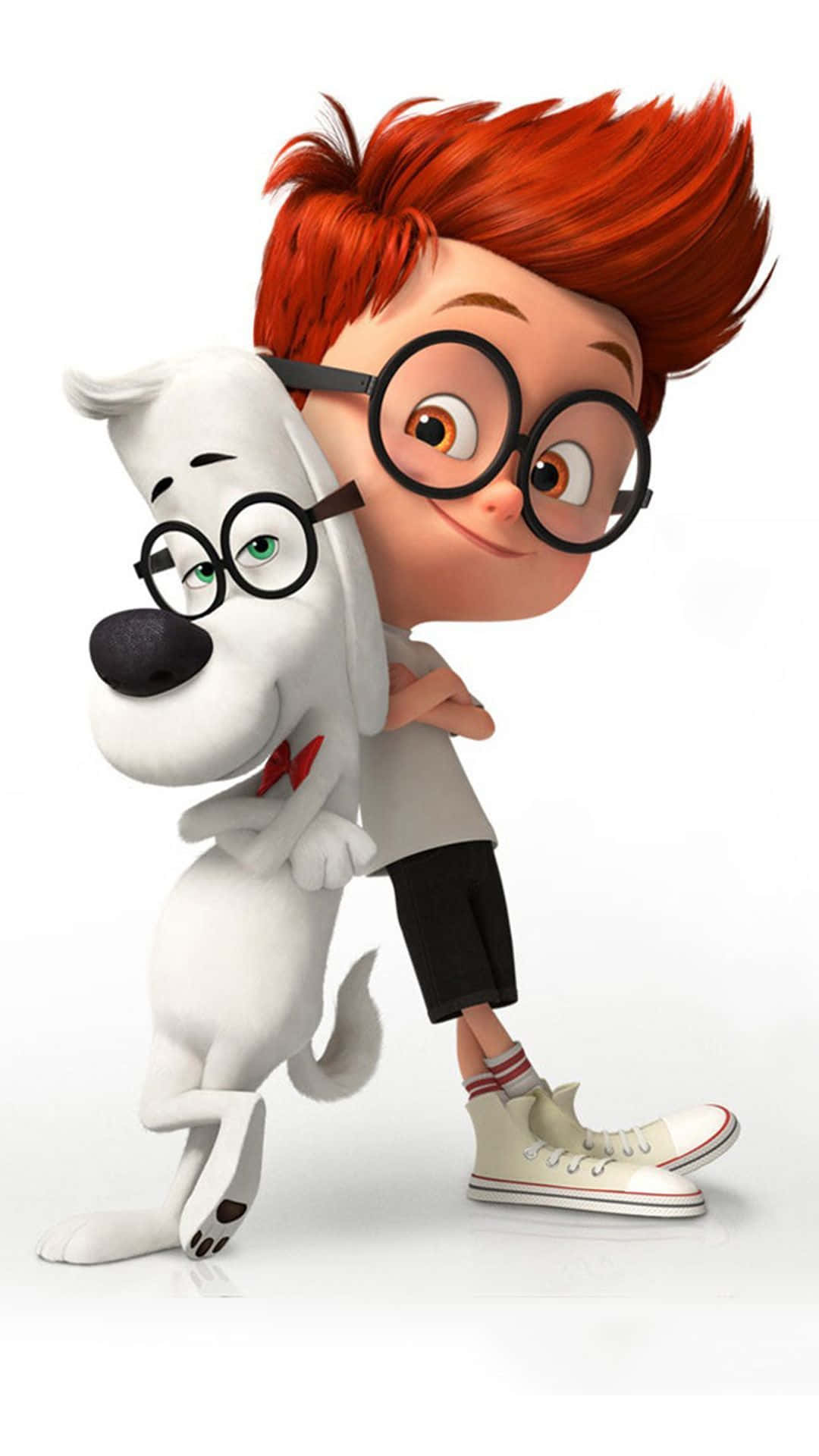Mr Peabodyand Sherman Animated Characters Background