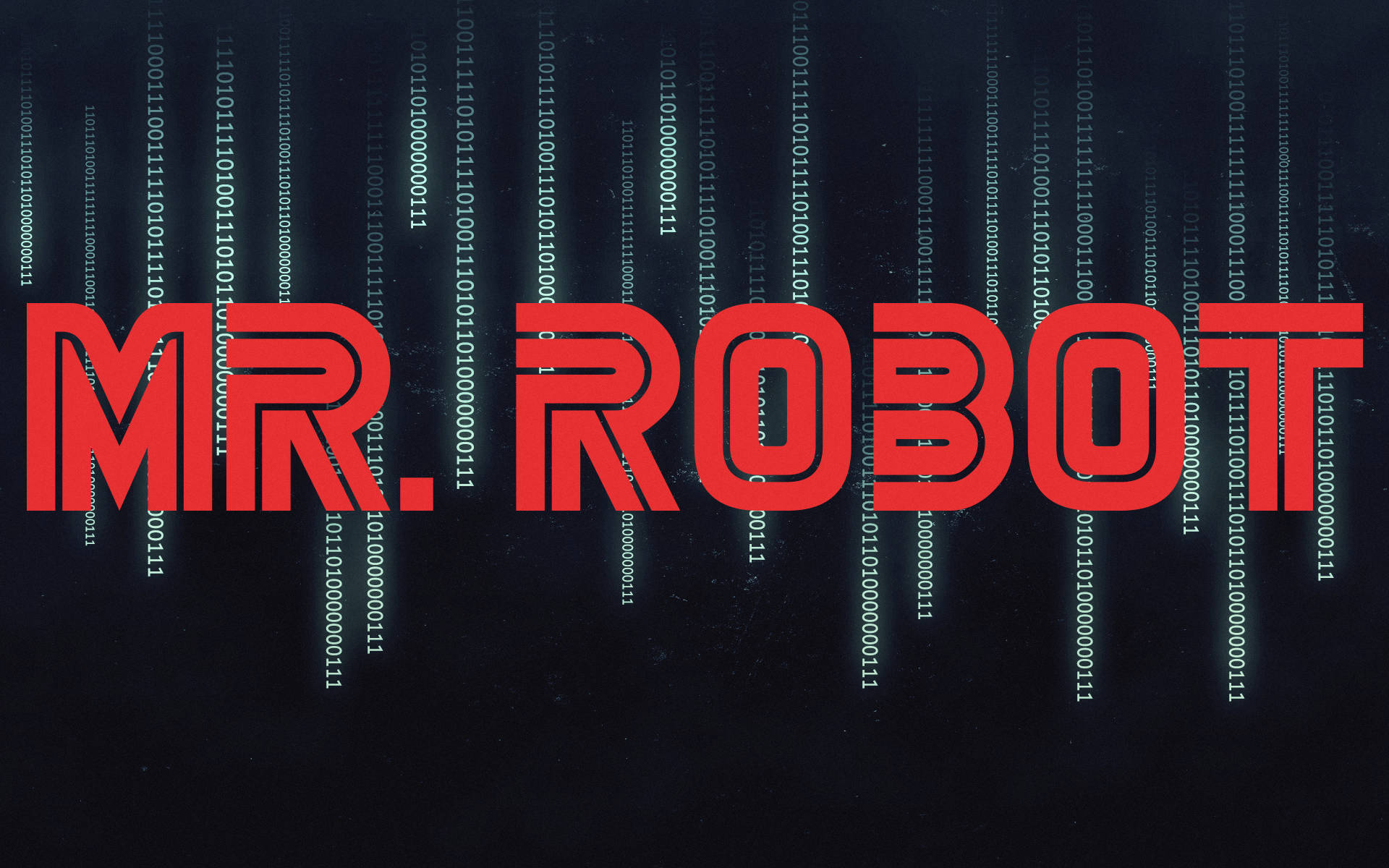 Mr. Robot Binary Background Background