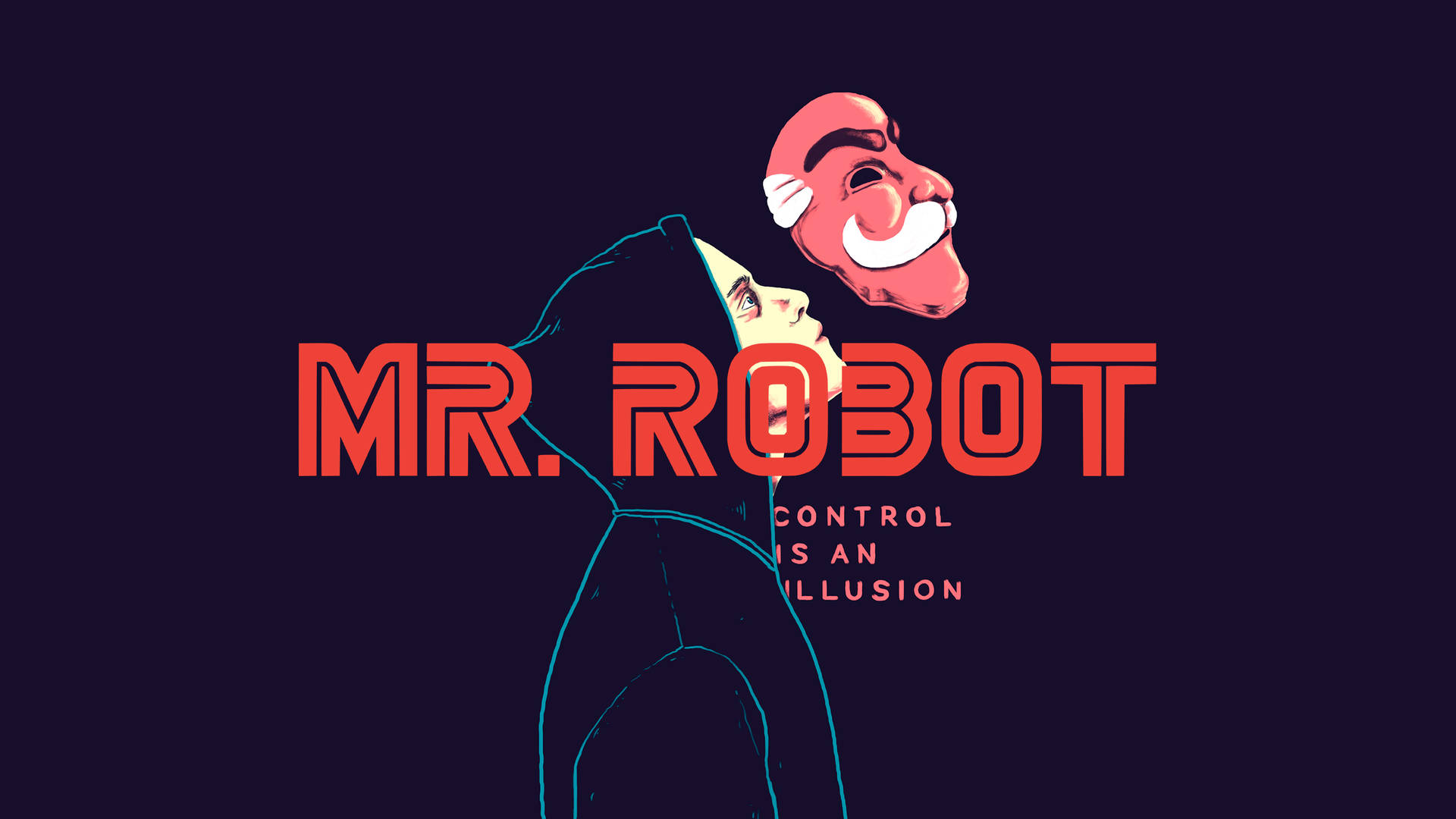 Mr. Robot Control Illusion Background