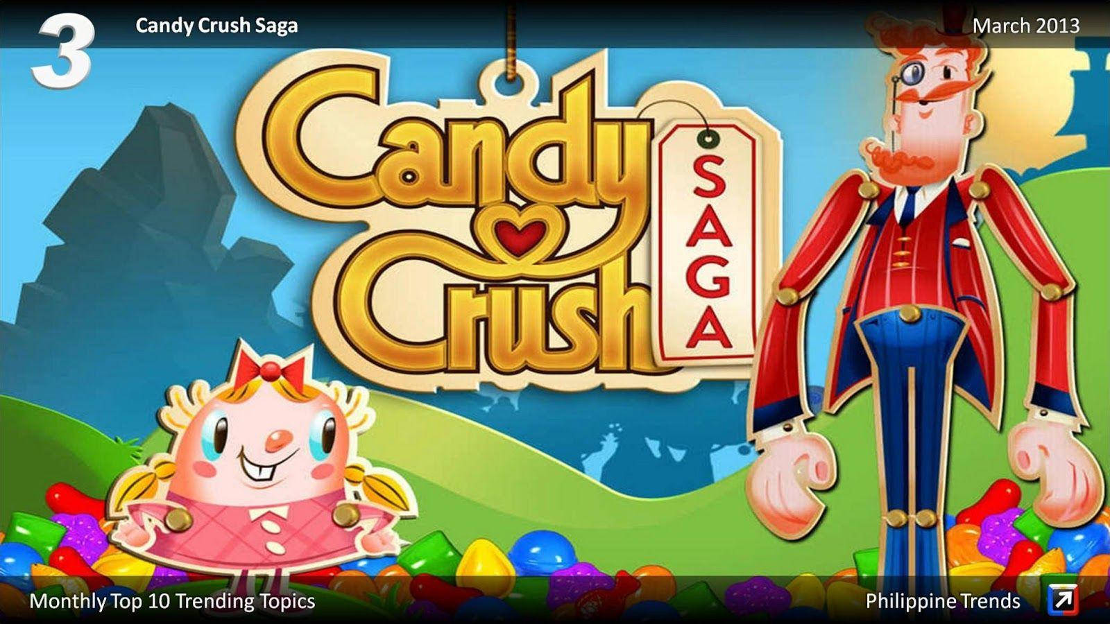 Mr. Toffee And Tiffi's Adventure In Candy Crush Saga Background