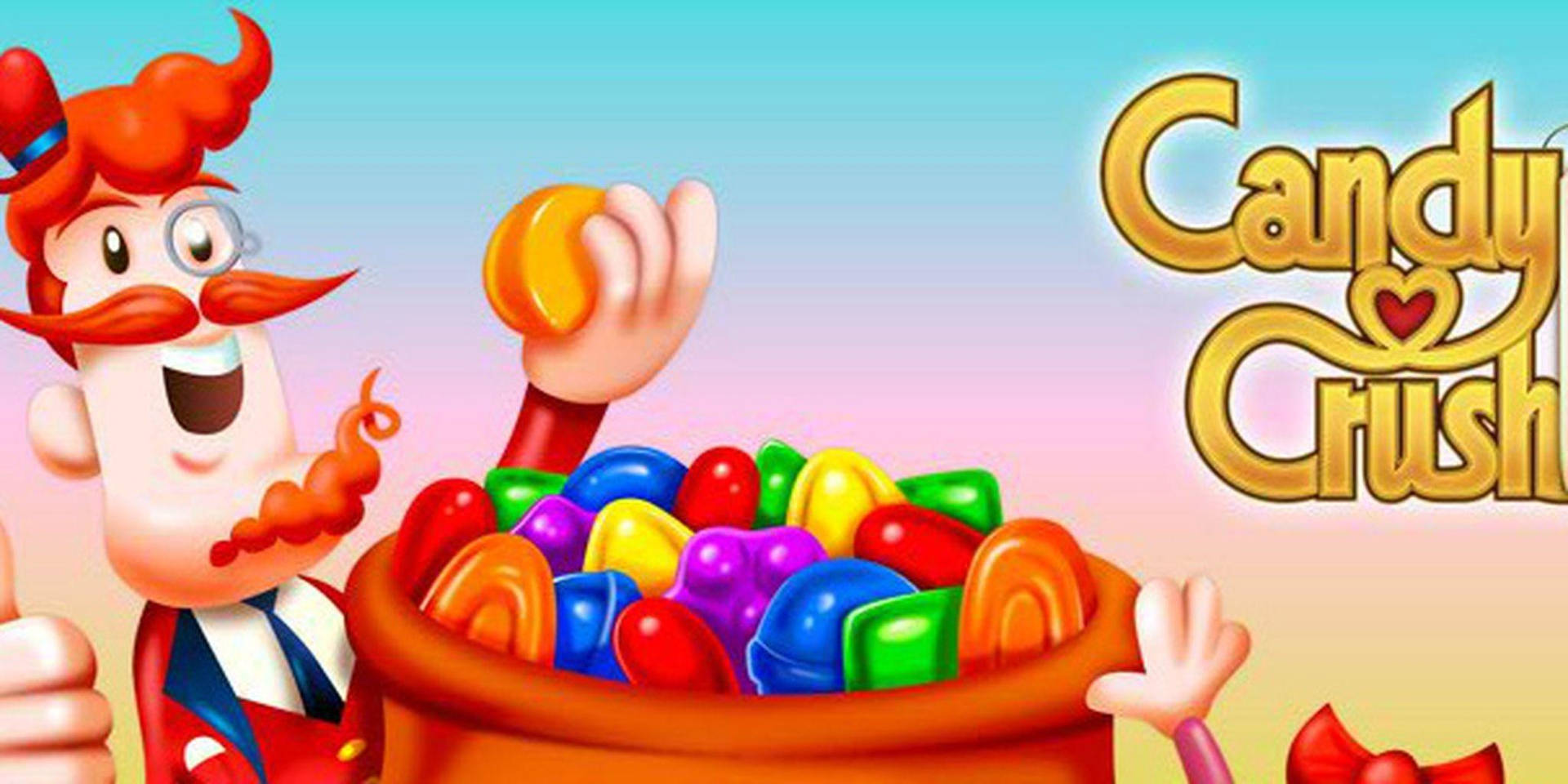 Mr. Toffee From Candy Crush Saga Background