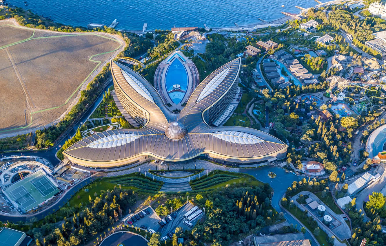 Mriya Resort And Spa In Yalta Municipality Background