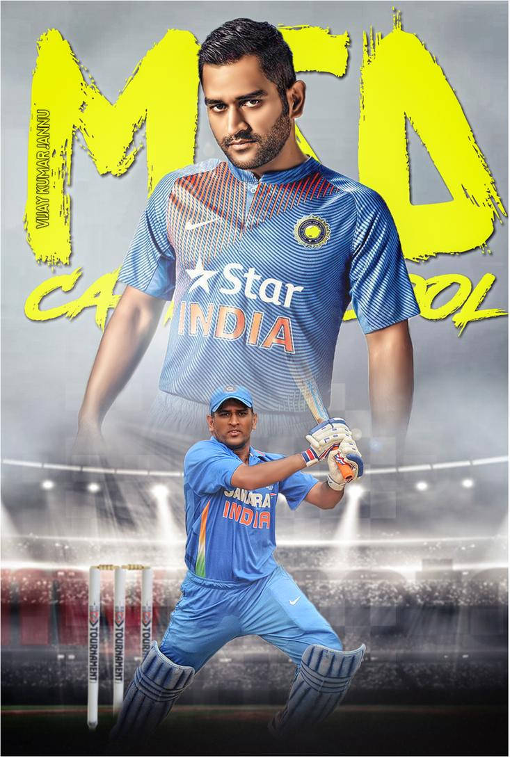 Ms Dhoni Hd Poster Background