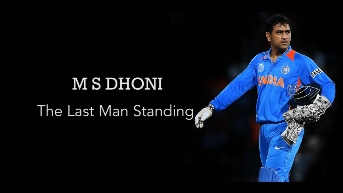 Ms Dhoni The Last Man Standing Background