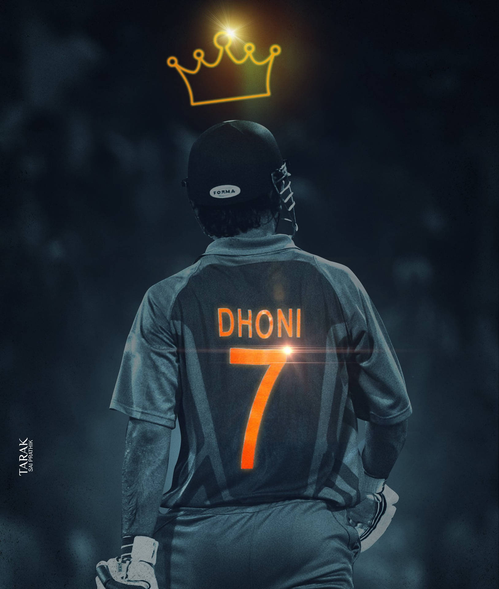 Msd Glowing Crown Background