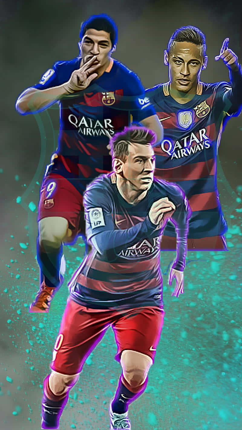 Msn Trio In Qatar Airways Uniform Background