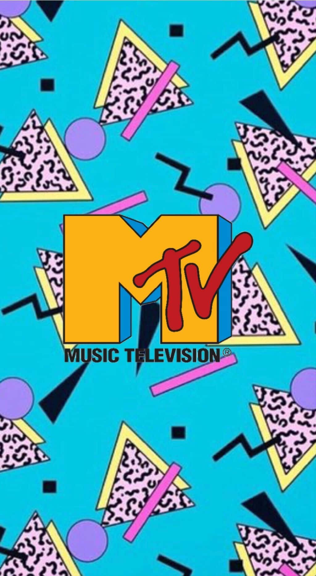Mtv 80s Aesthetic Iphone Home Screen Background