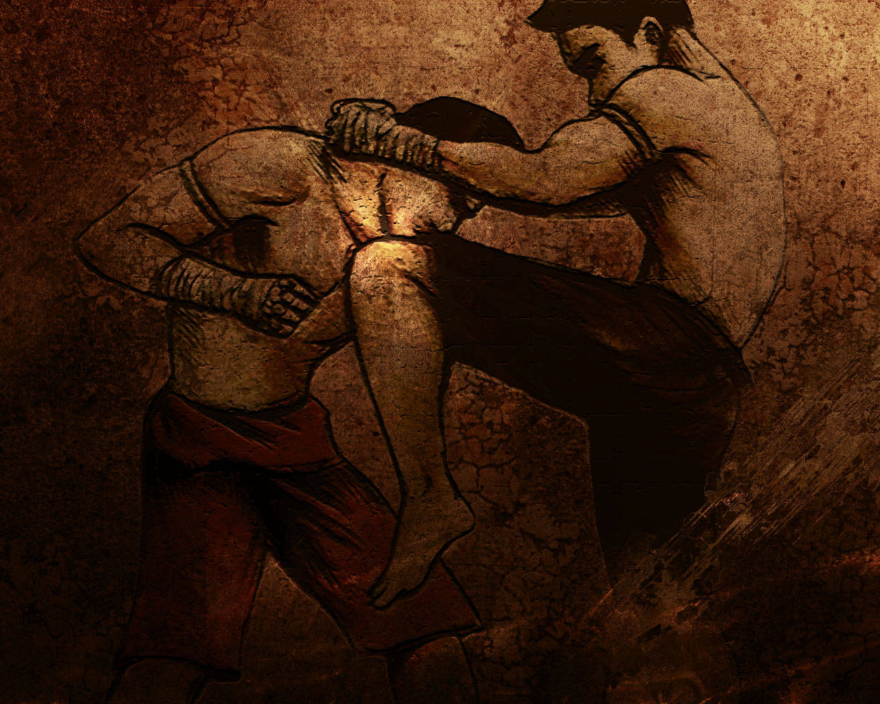 Muay Thai Impact Background