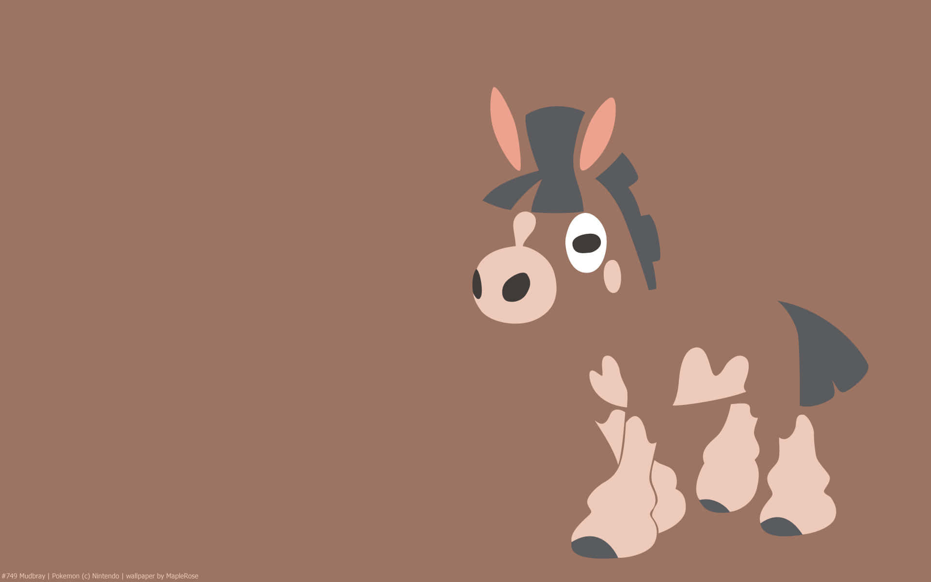 Mudbray Minimalist Illustration Background