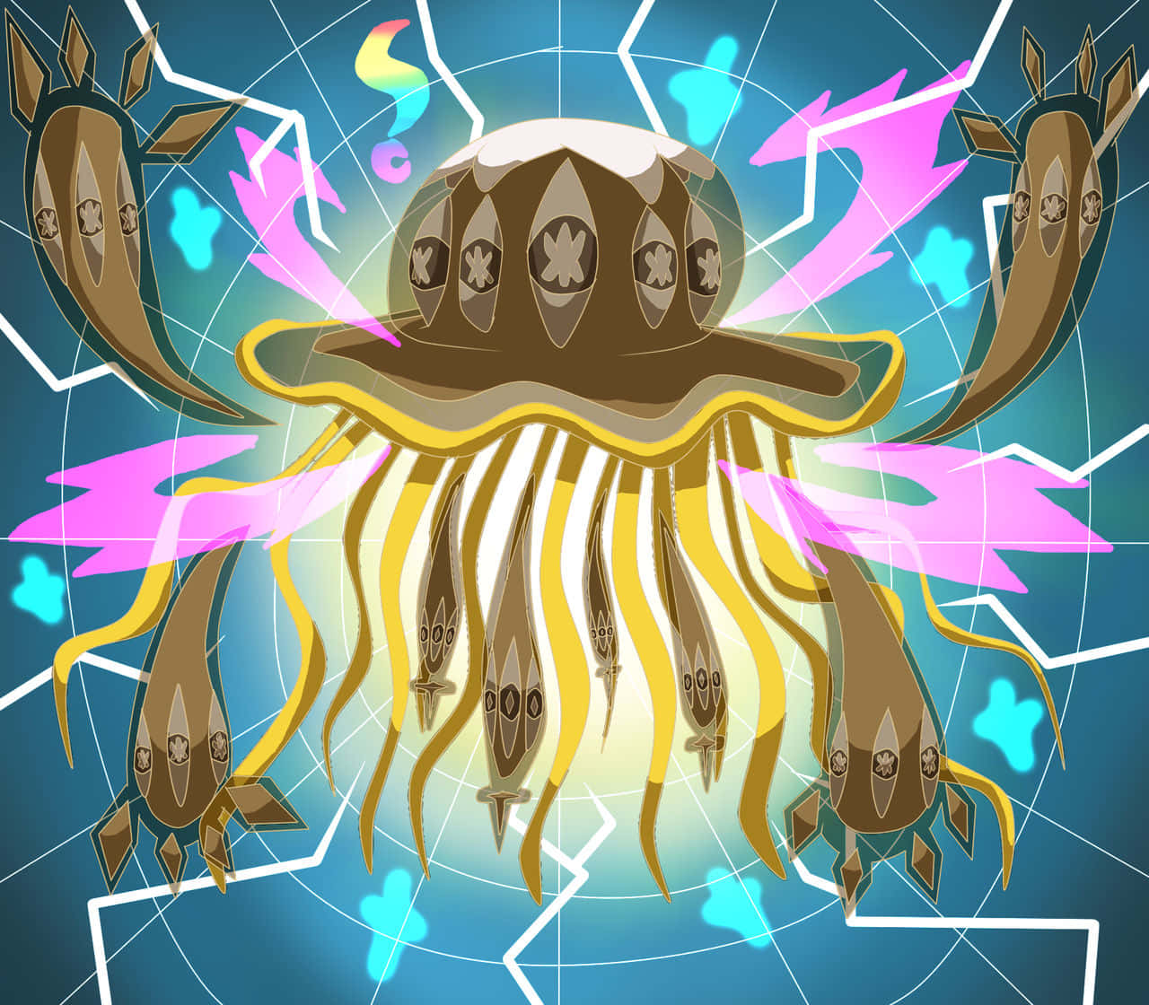 Muddy Nihilego Background