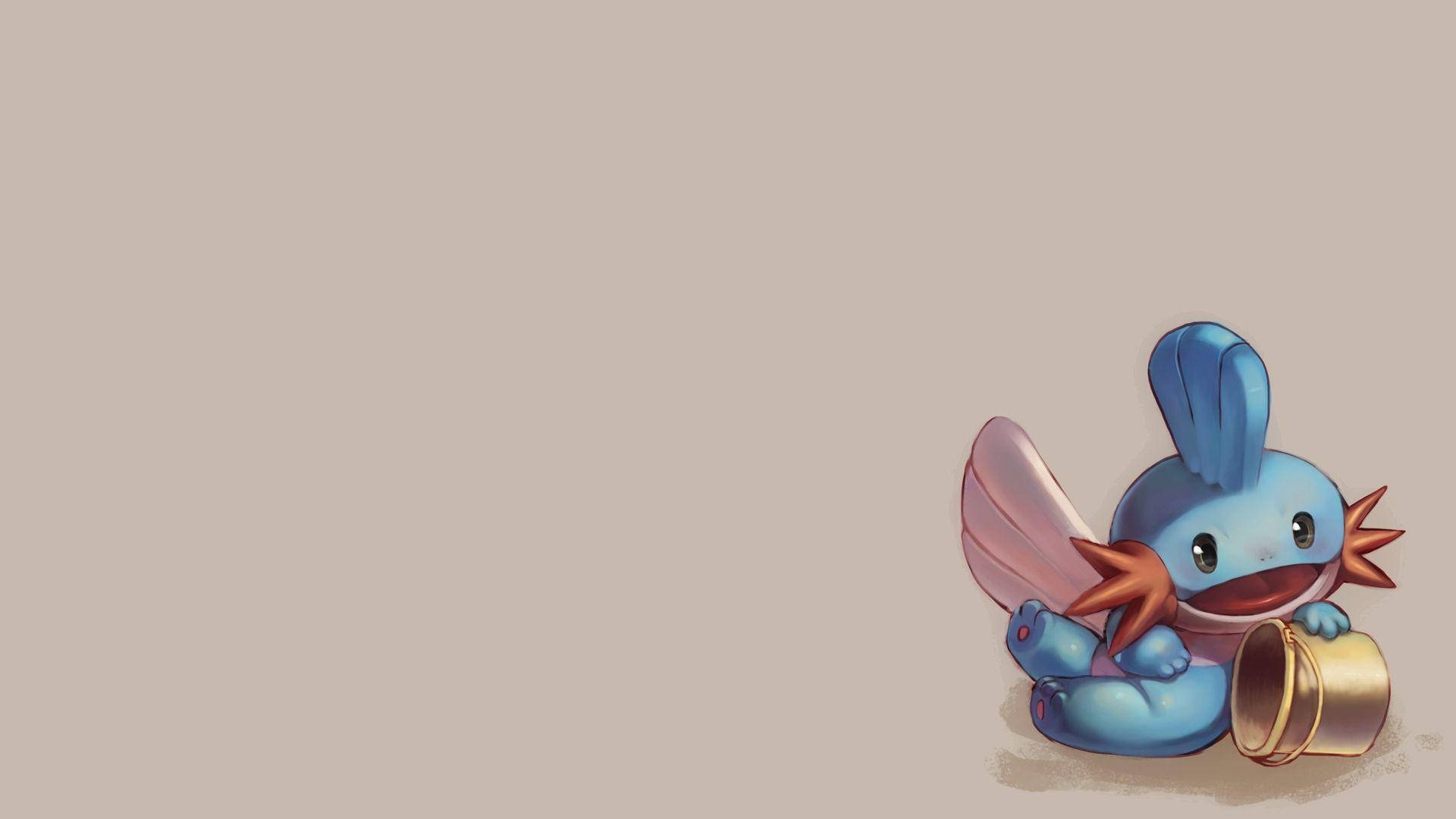 Mudkip Aesthetic Desktop