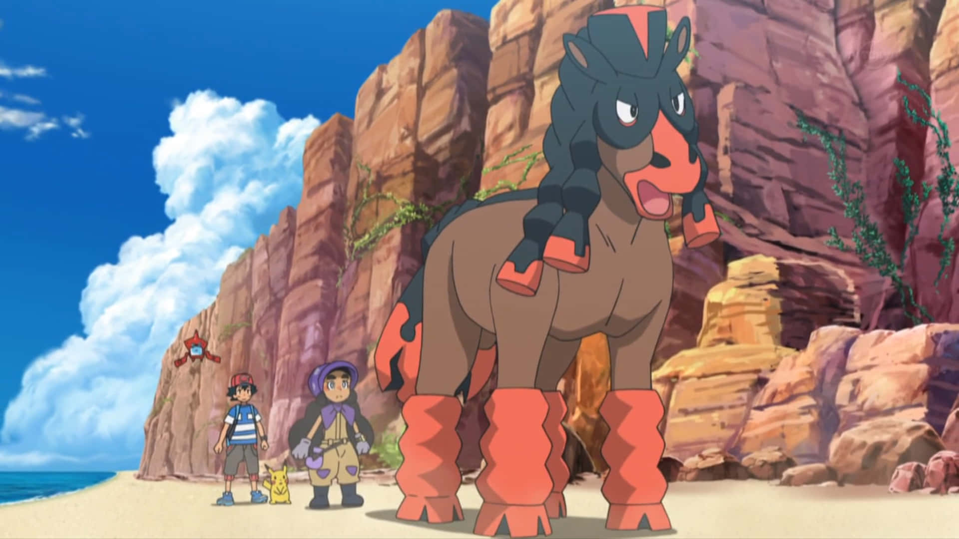 Mudsdale Near The Beach