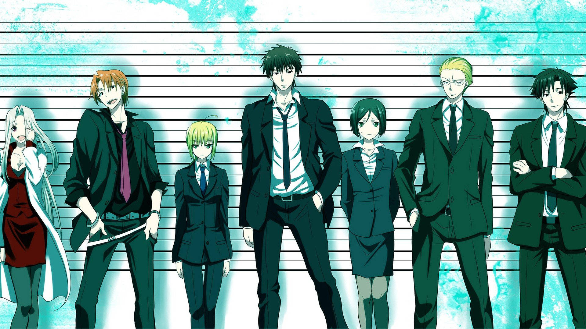 Mugshot Of Fate Zero Characters