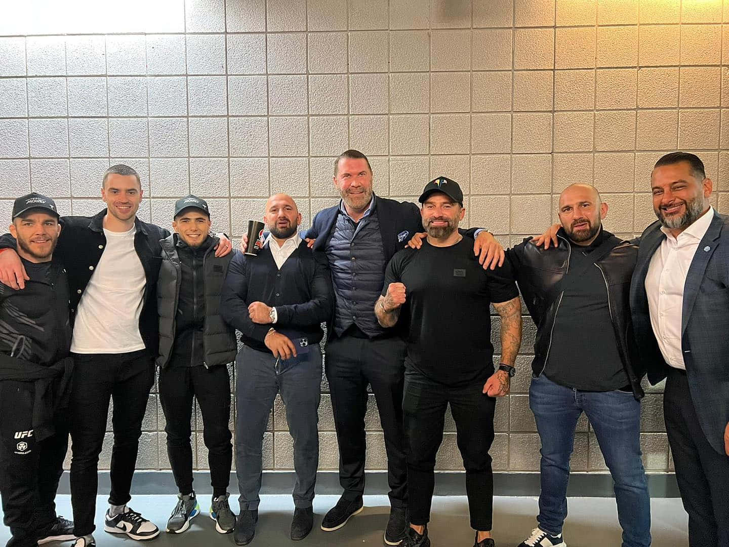 Muhammad Mokaev With Ufc Players