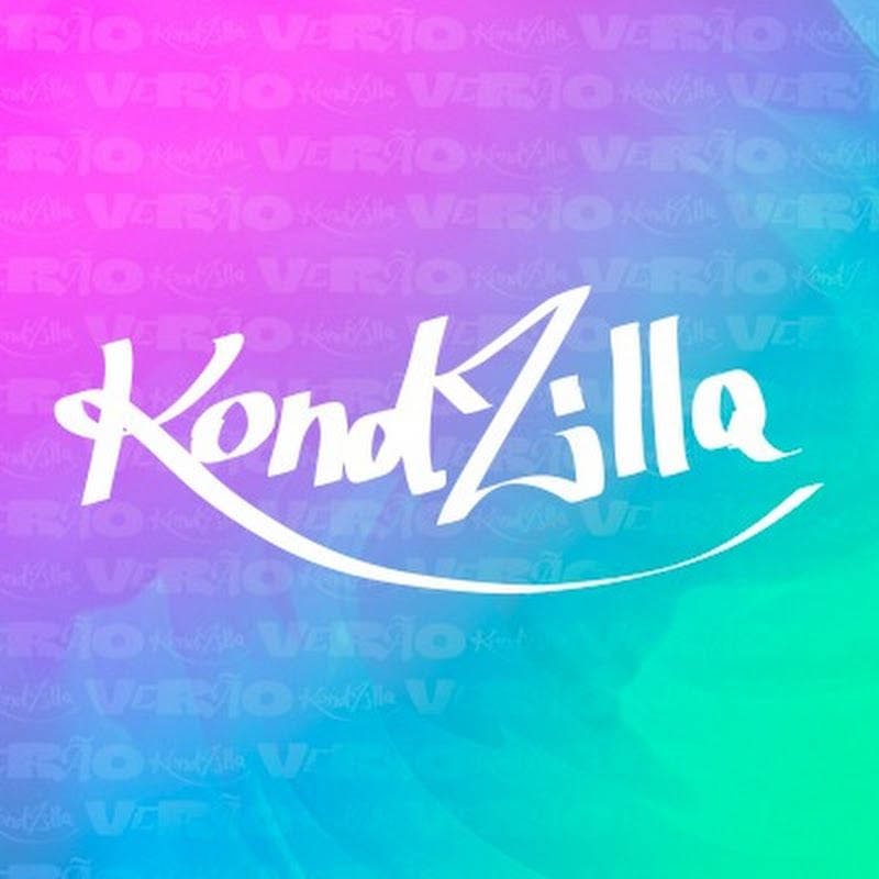 Mulitcolored Canal Kondzilla Logo Background