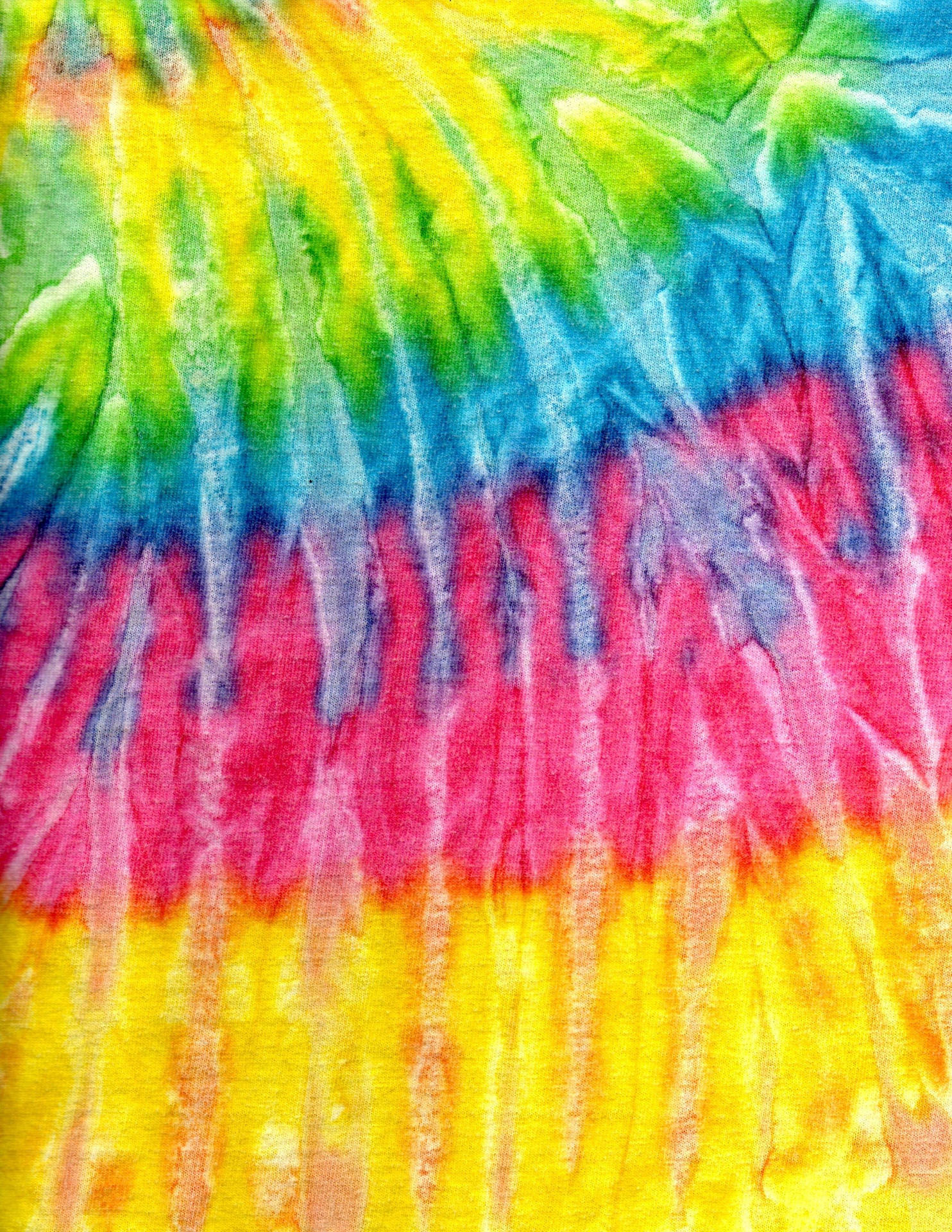 Multi Coloured Tie Dye Background