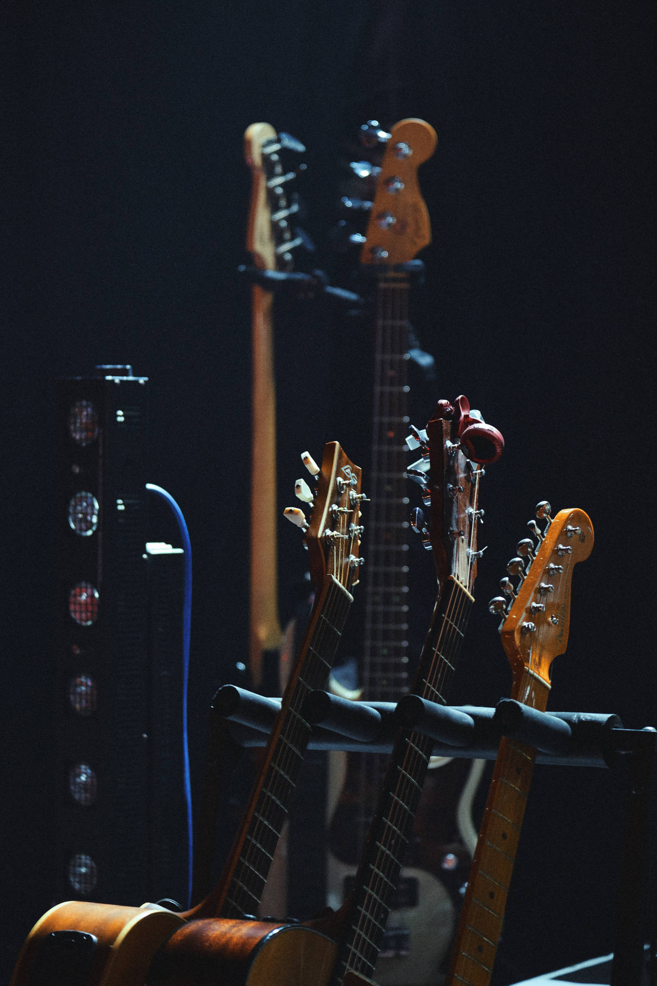 Multi Guitar Rack Stand Background
