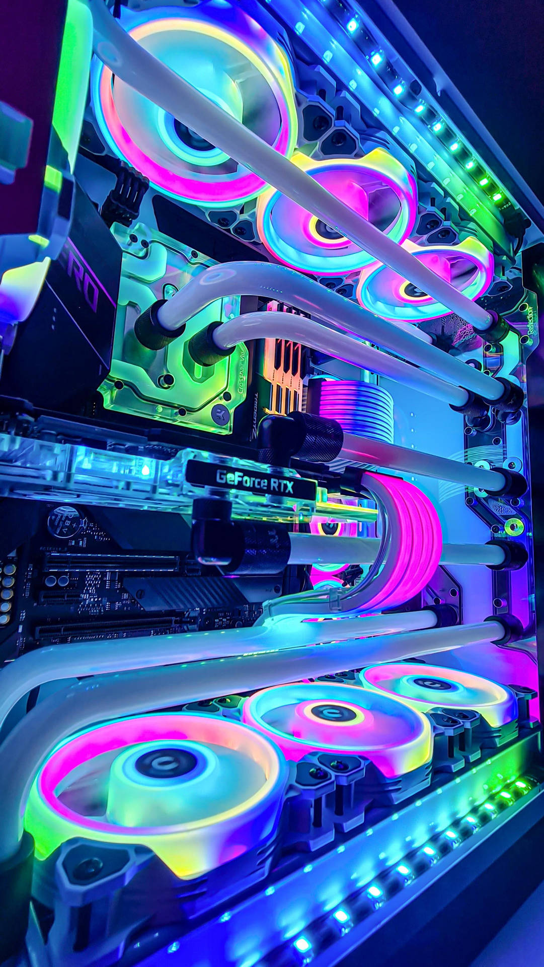 Multicolor Gaming Pc Background