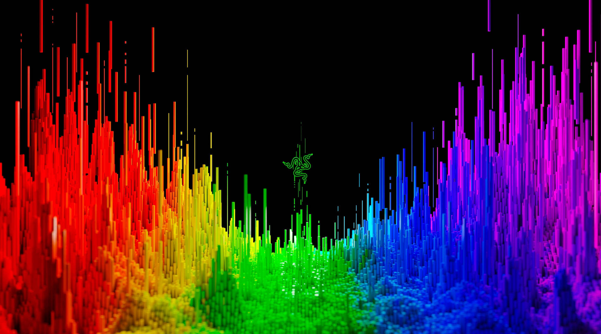 Multicolor Razer Rainbow Spectrum Background