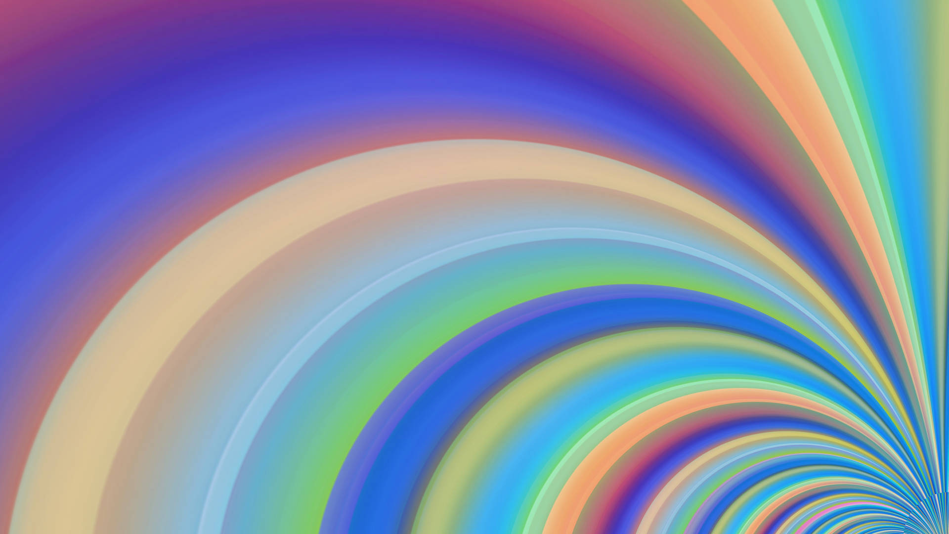 Multicolored Rainbow Aesthetic Pastel Background