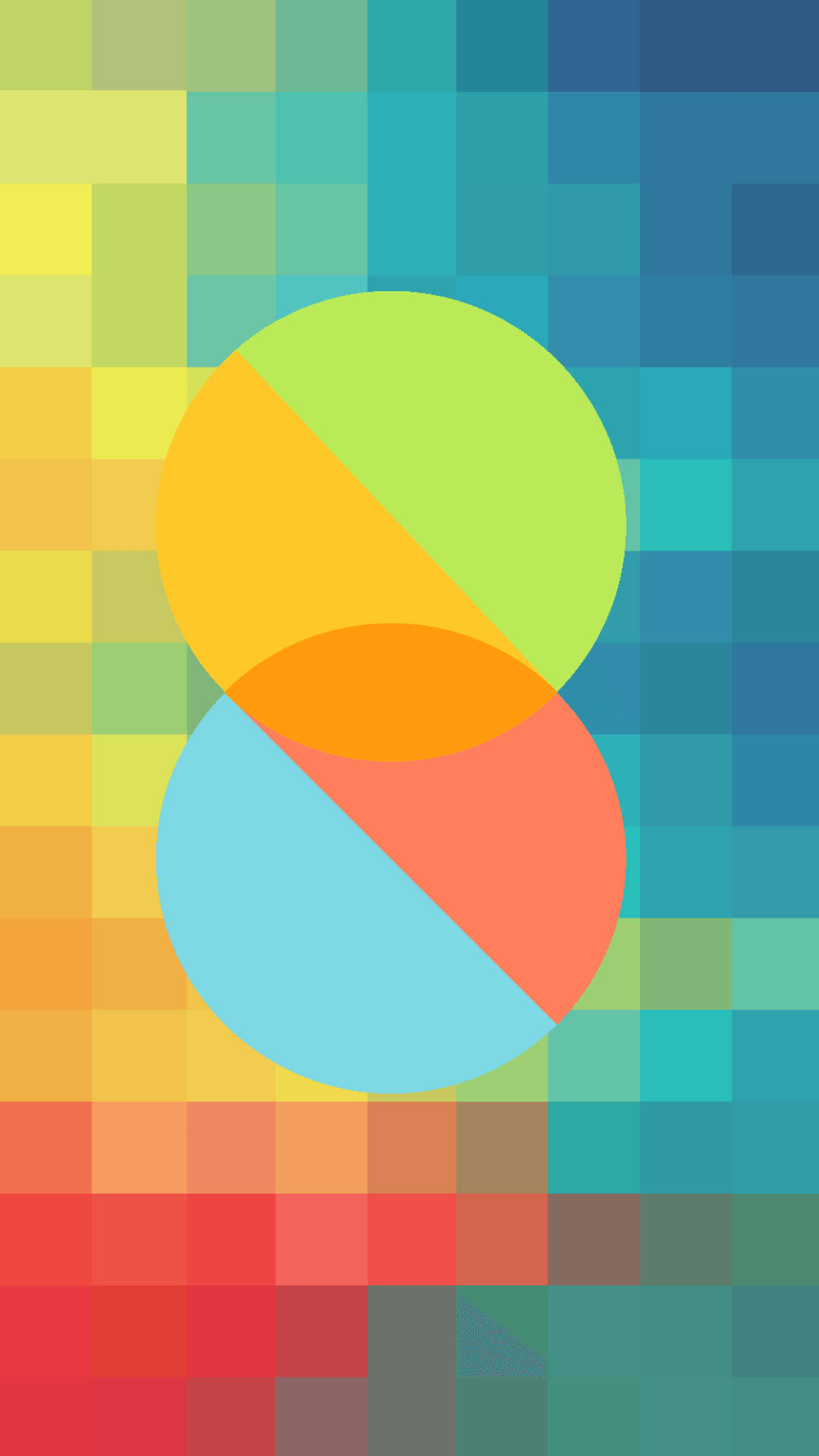 Multicolored Semicircles Miui