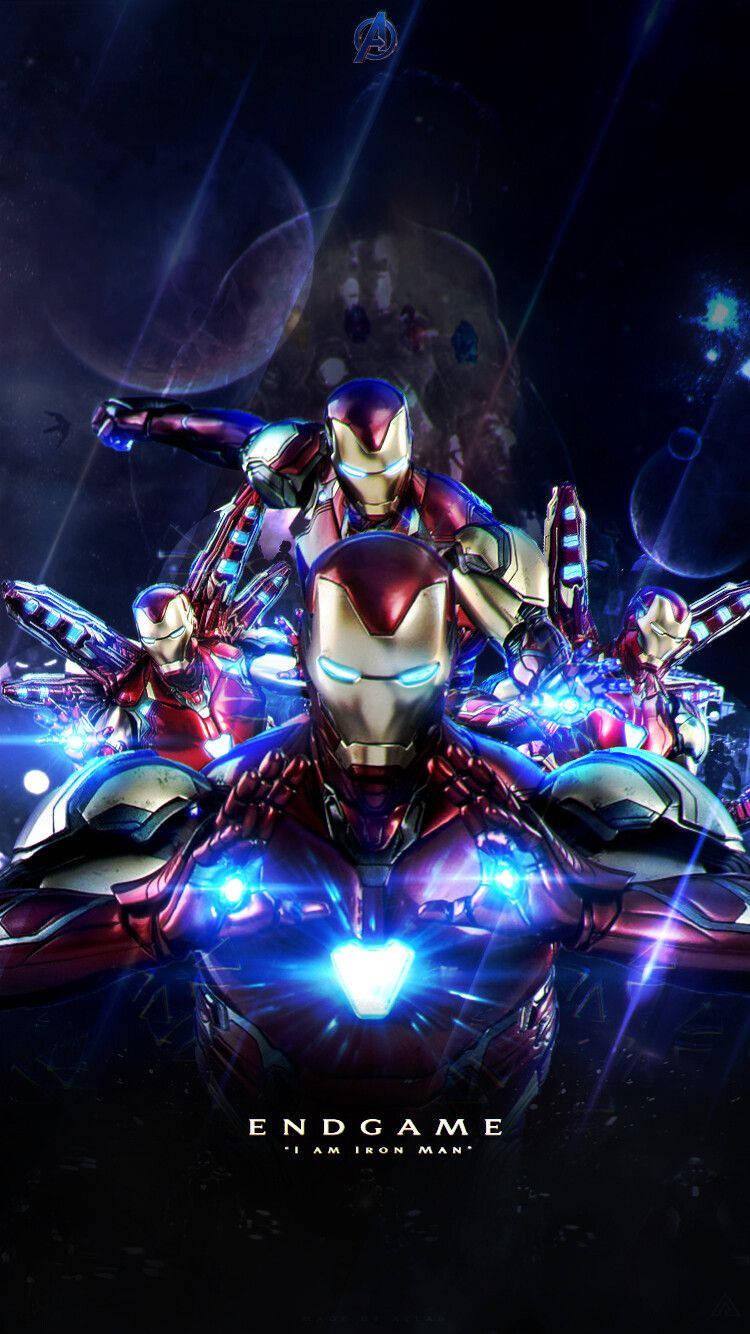 Multiple Iron Man Full Hd Background