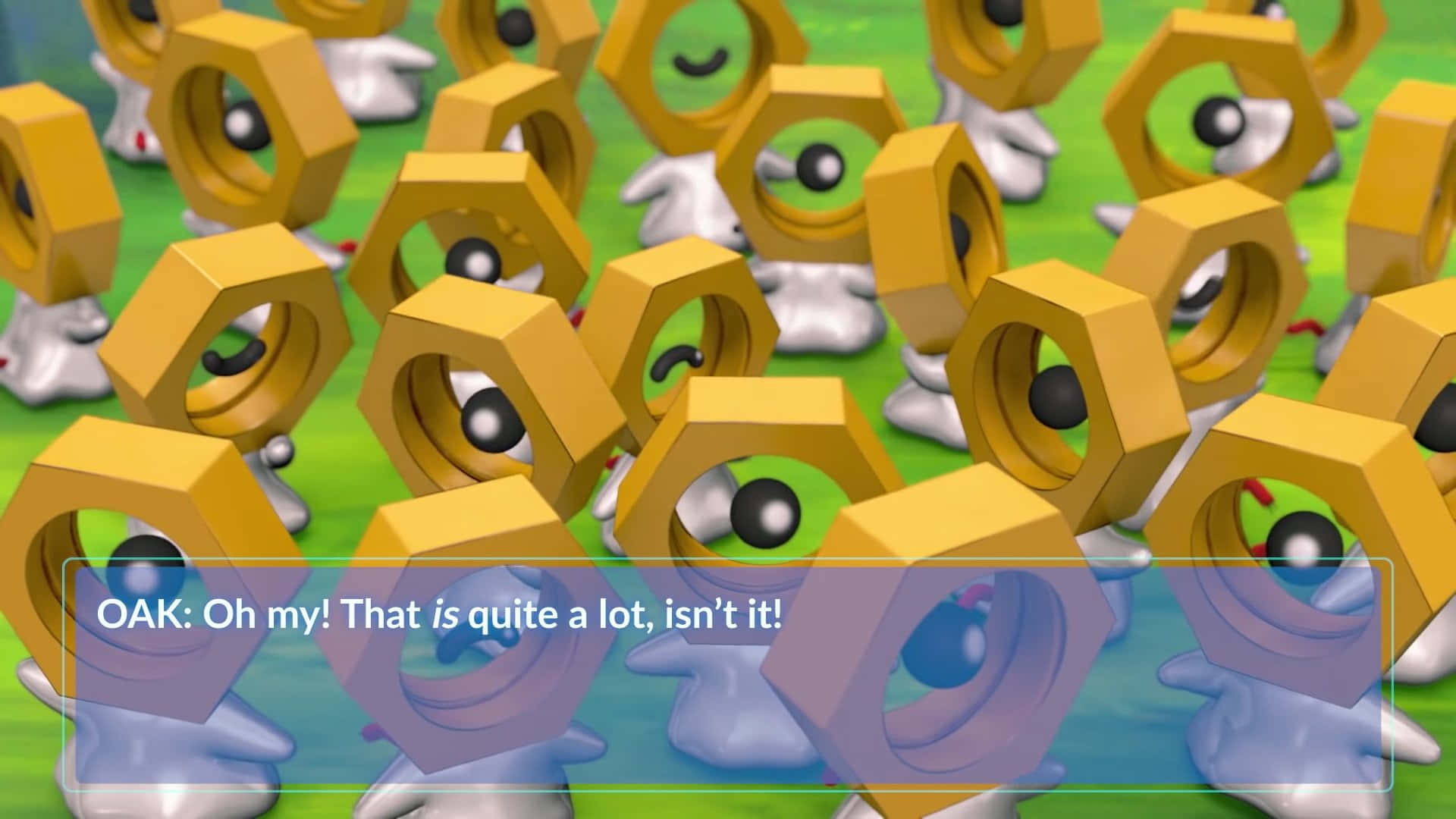 Multiple Scurrying Meltan Background