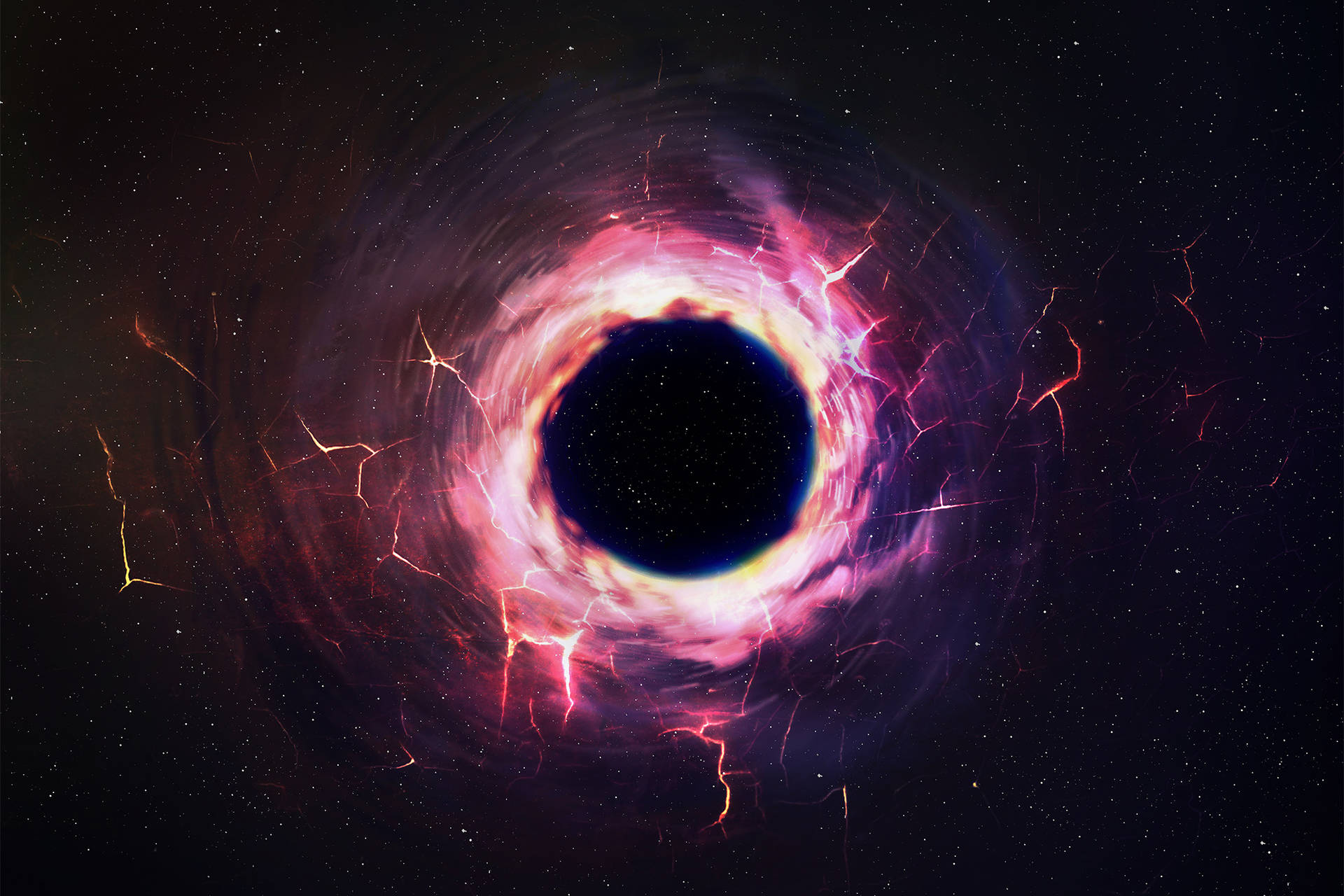 Multiverse Black Hole Background