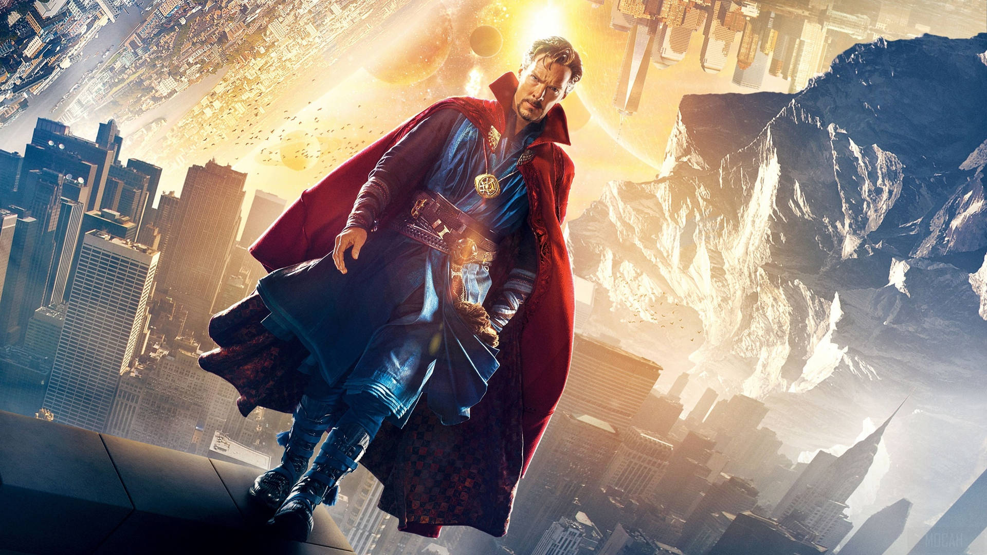 Multiverse Sky Superhero Doctor Strange Background