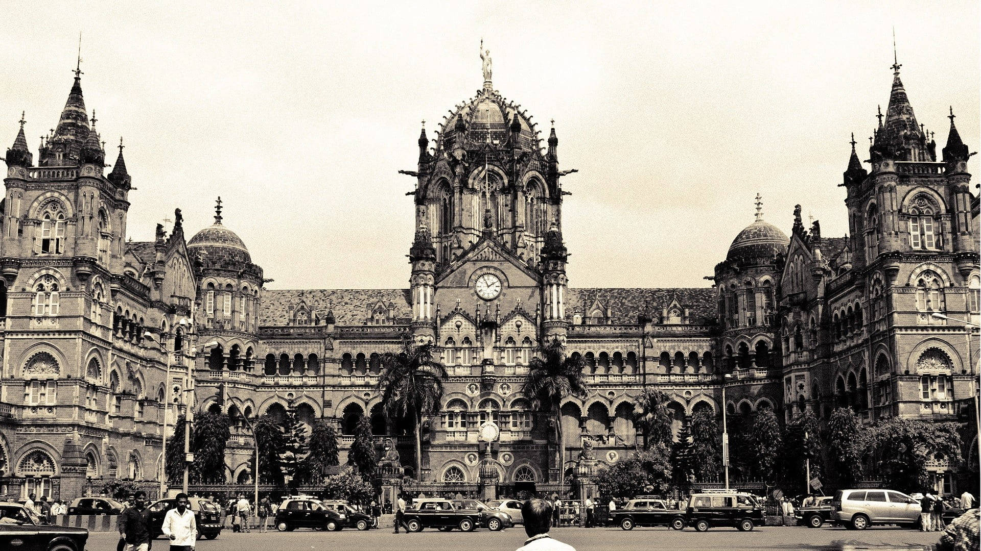 Mumbai City Terminus Background