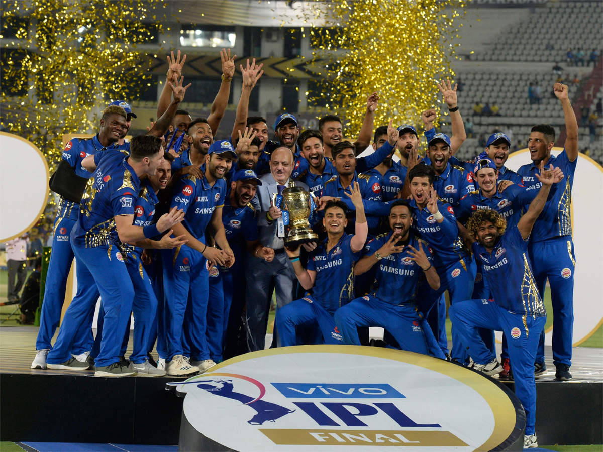 Mumbai Indians Championship Victory Background