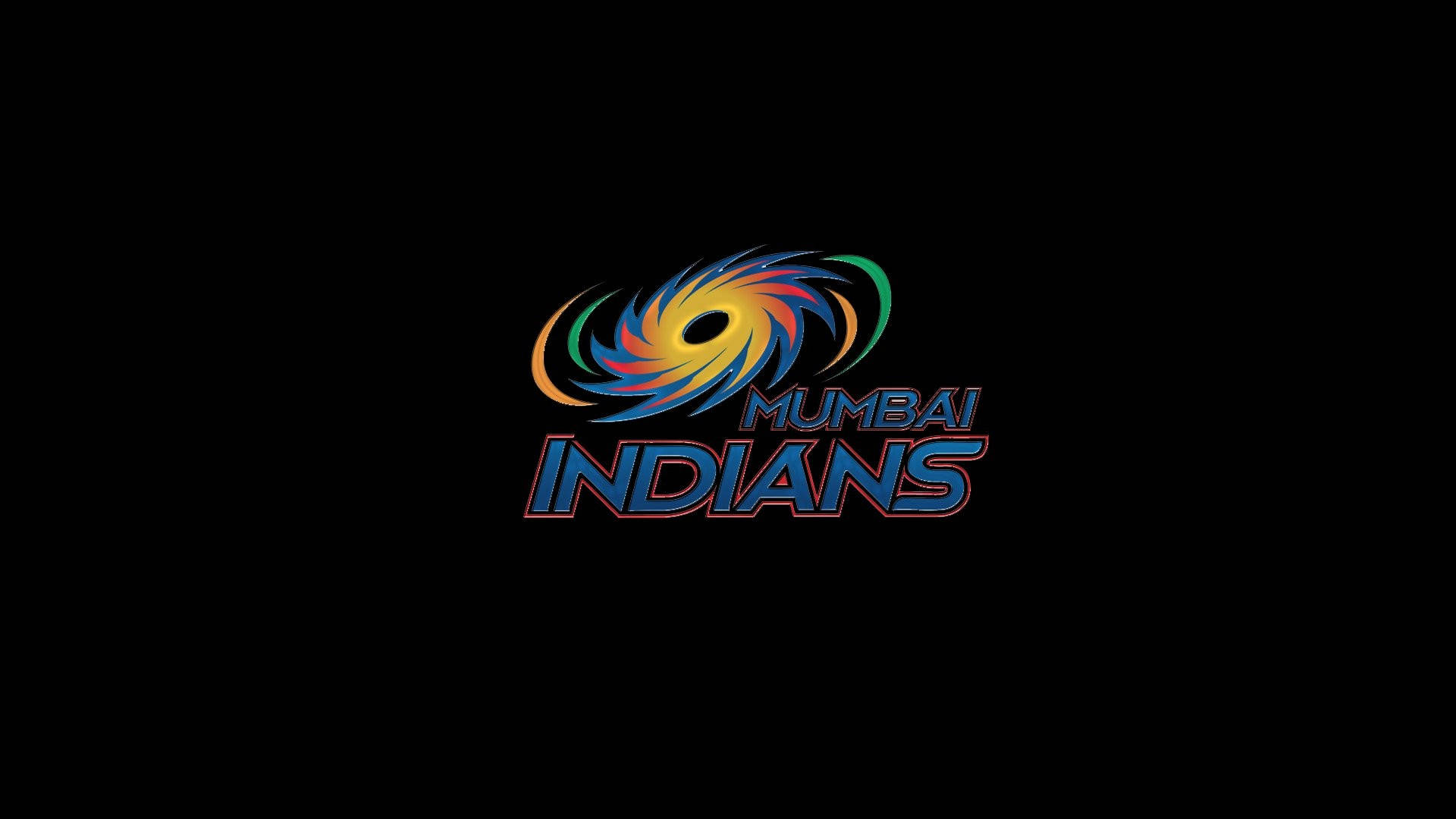 Mumbai Indians Colorful Logo Background