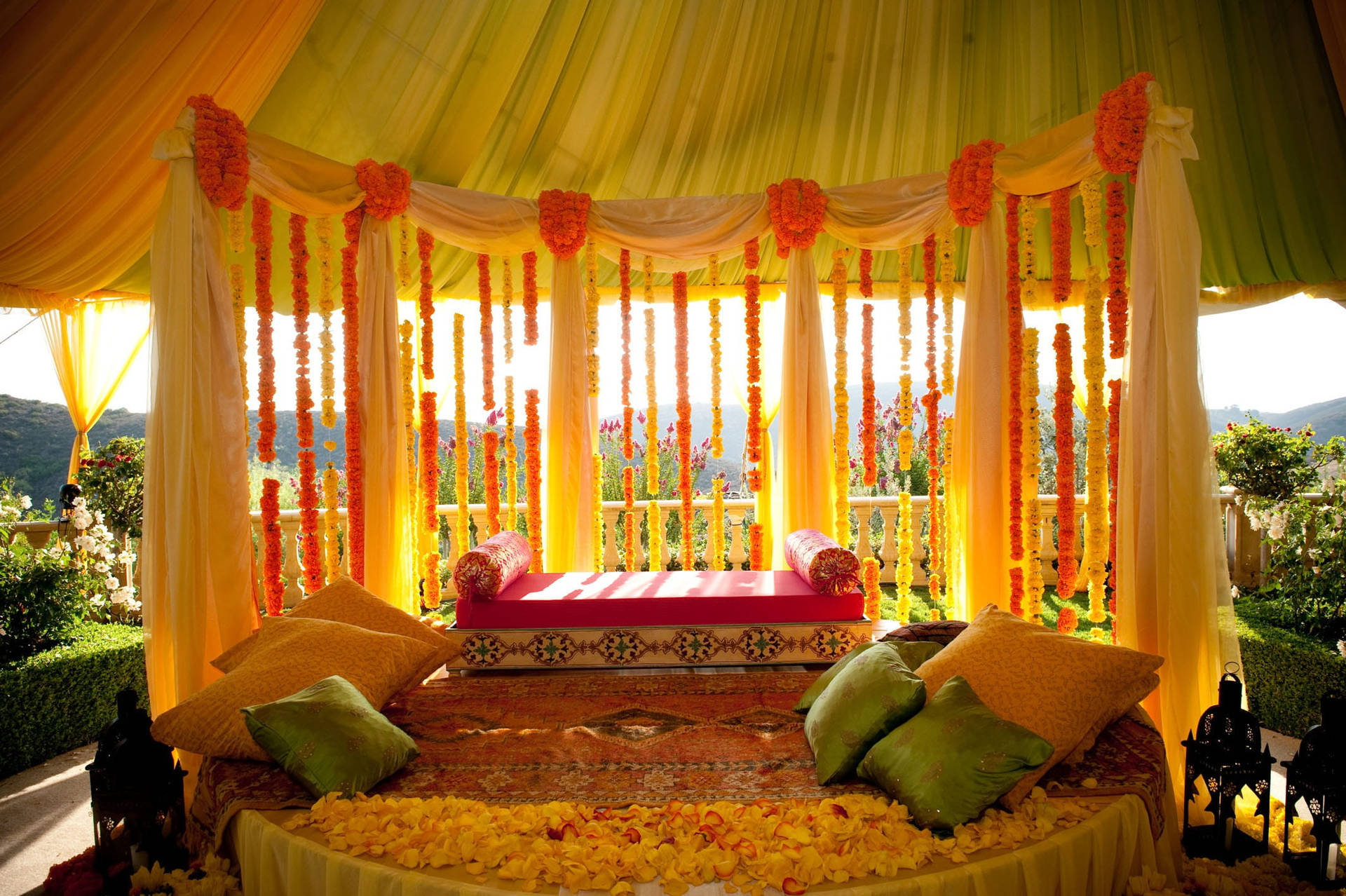 Mumbai Wedding Ceremony Background