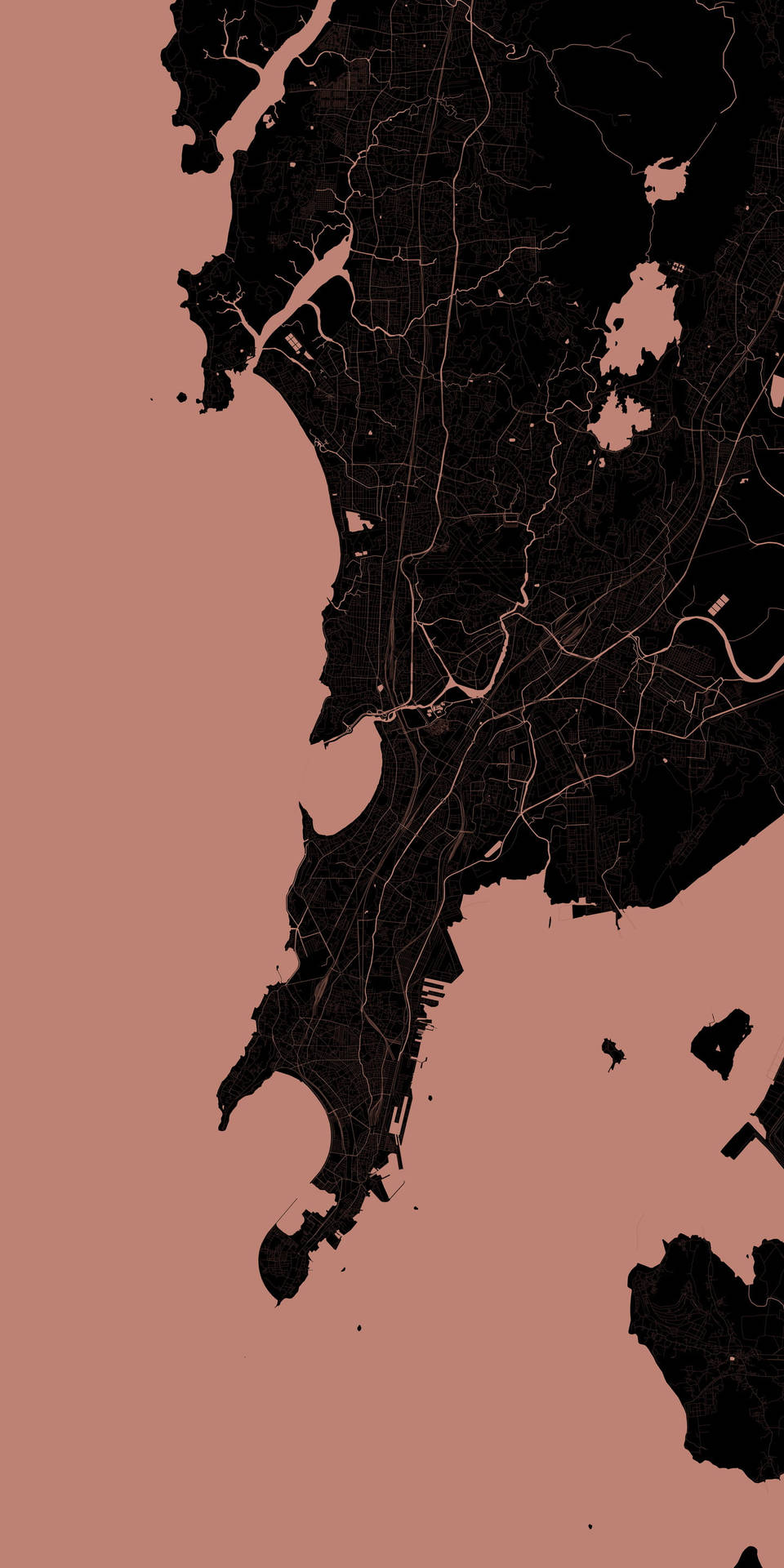 Mumbai’s Topographic Traits Background