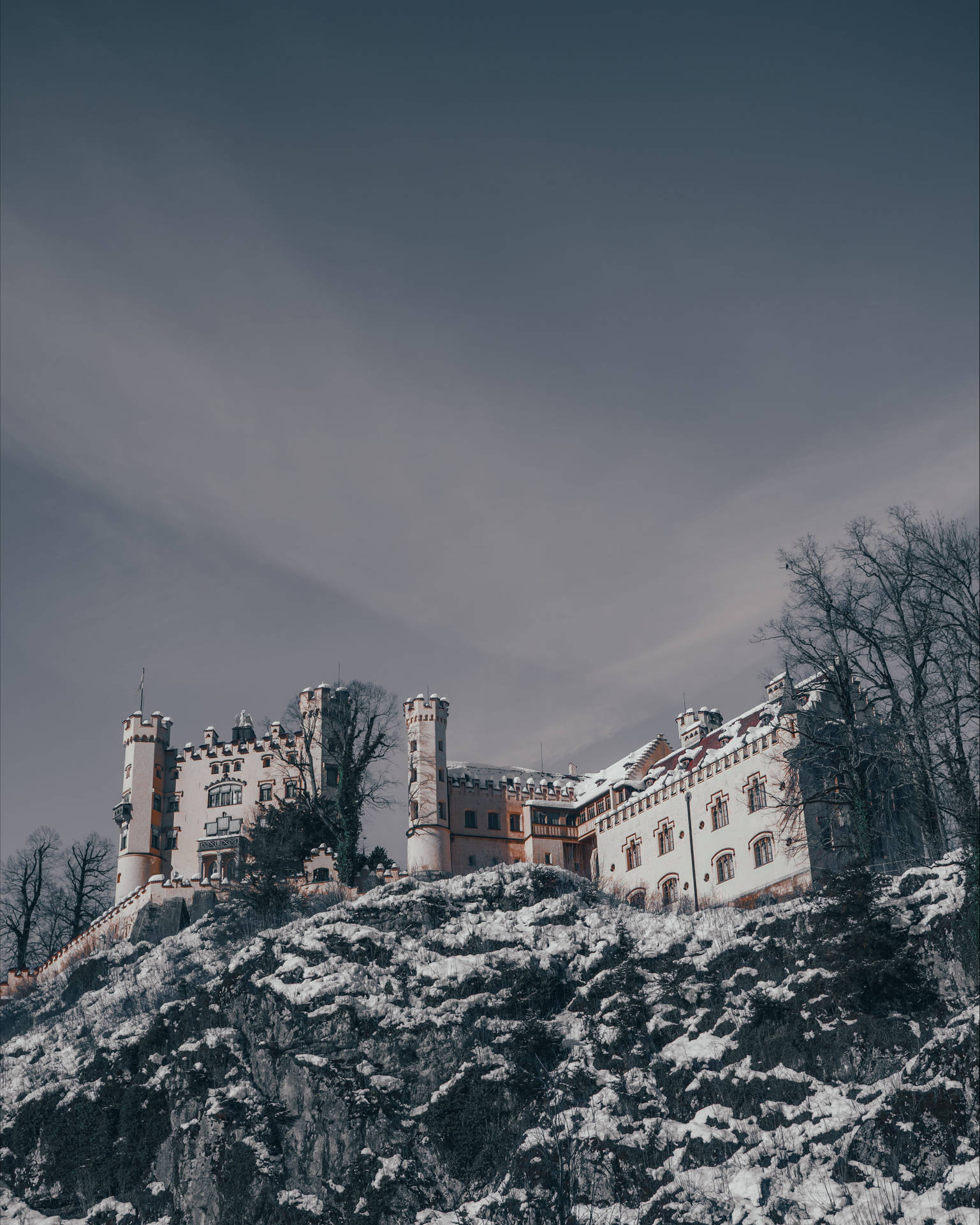 Munich Mountain Frozen Castle