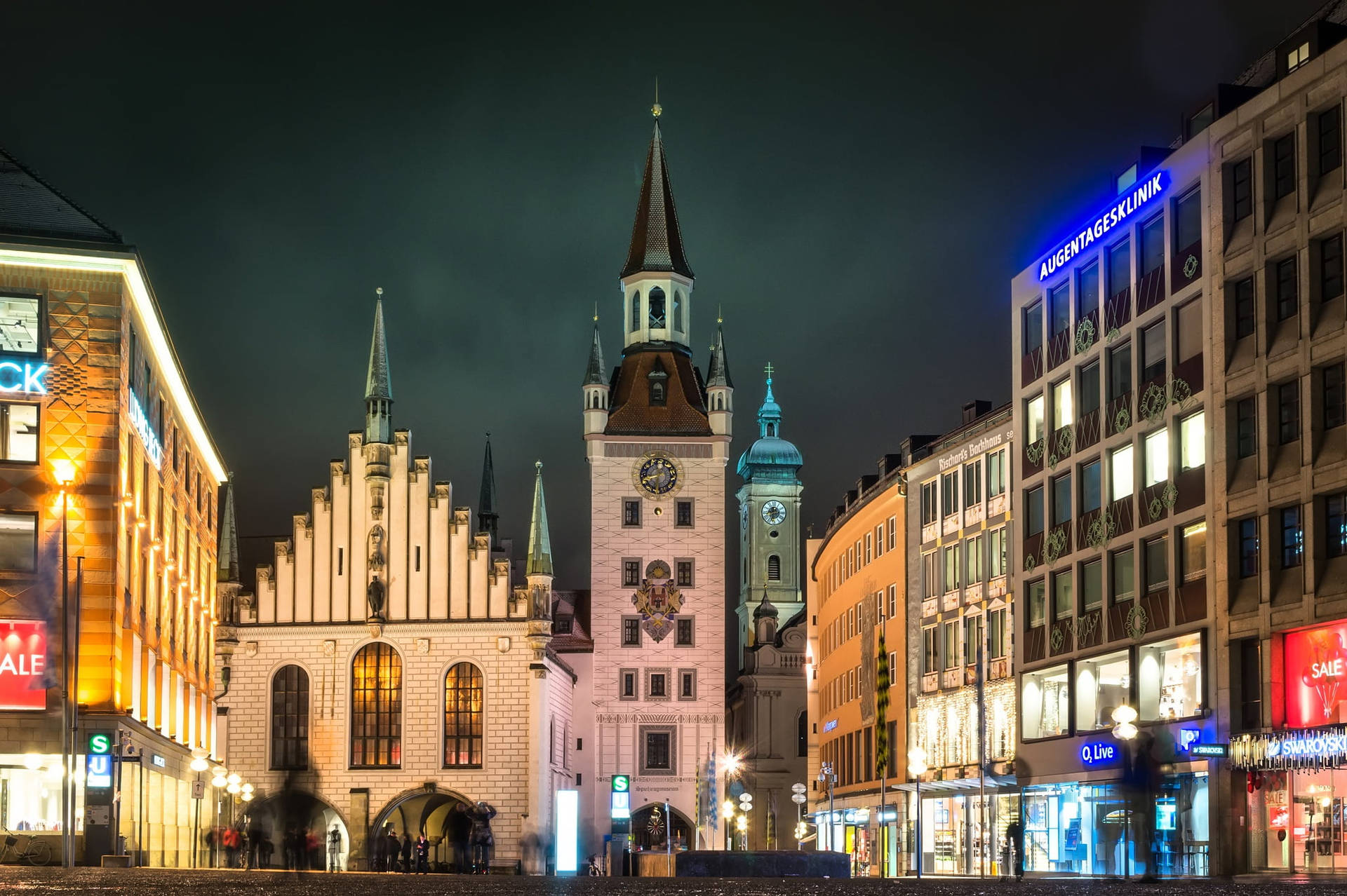 Munich Old Town Background