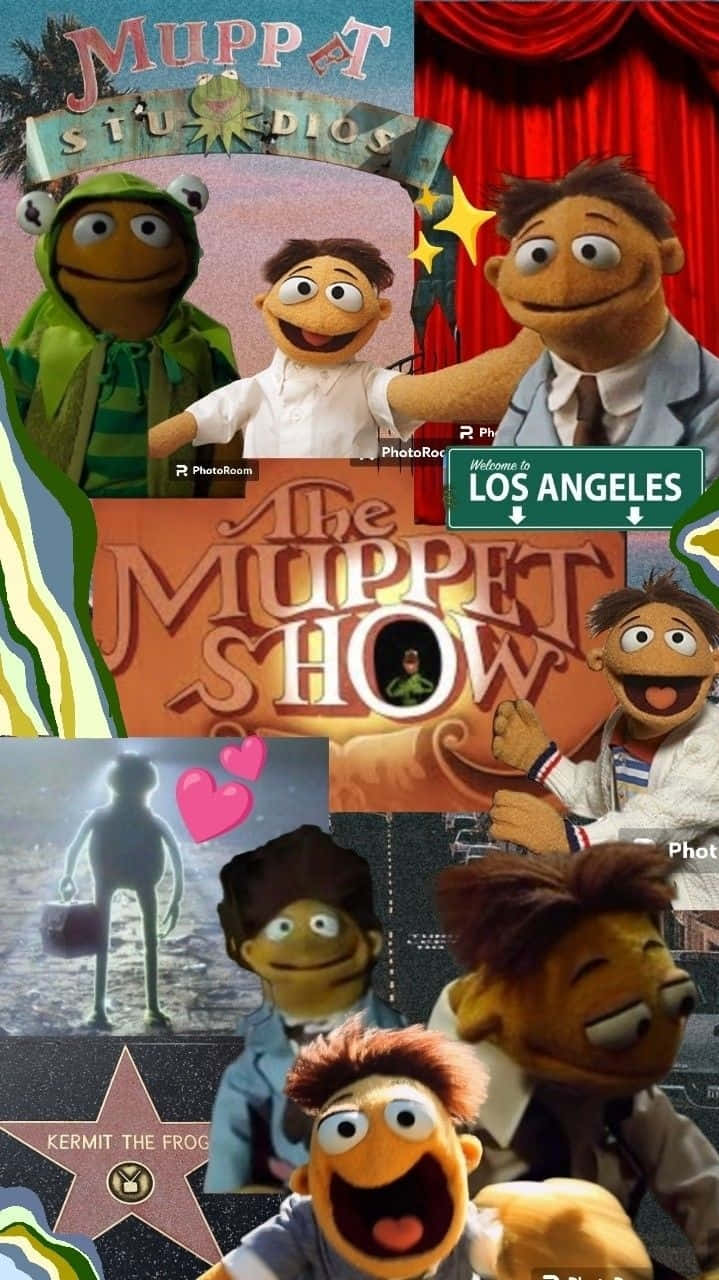 Muppet Show Collage Background