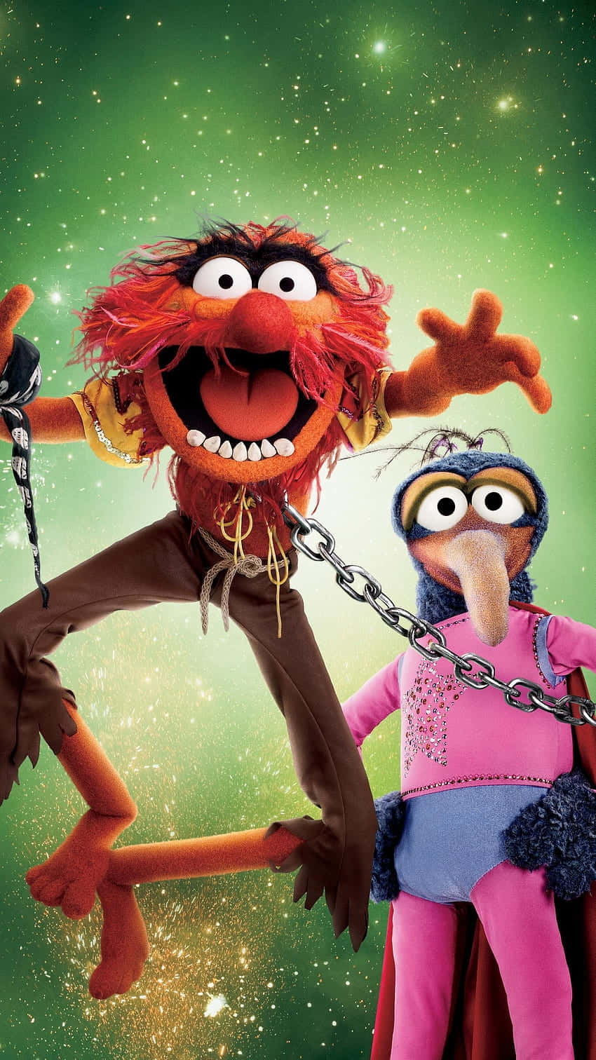 Muppets Animaland Gonzo Starry Backdrop Background