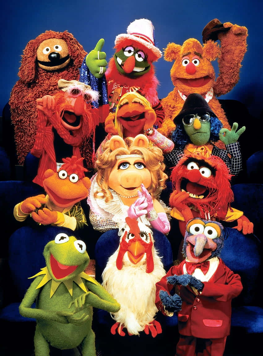 Muppets Cast Portrait Background