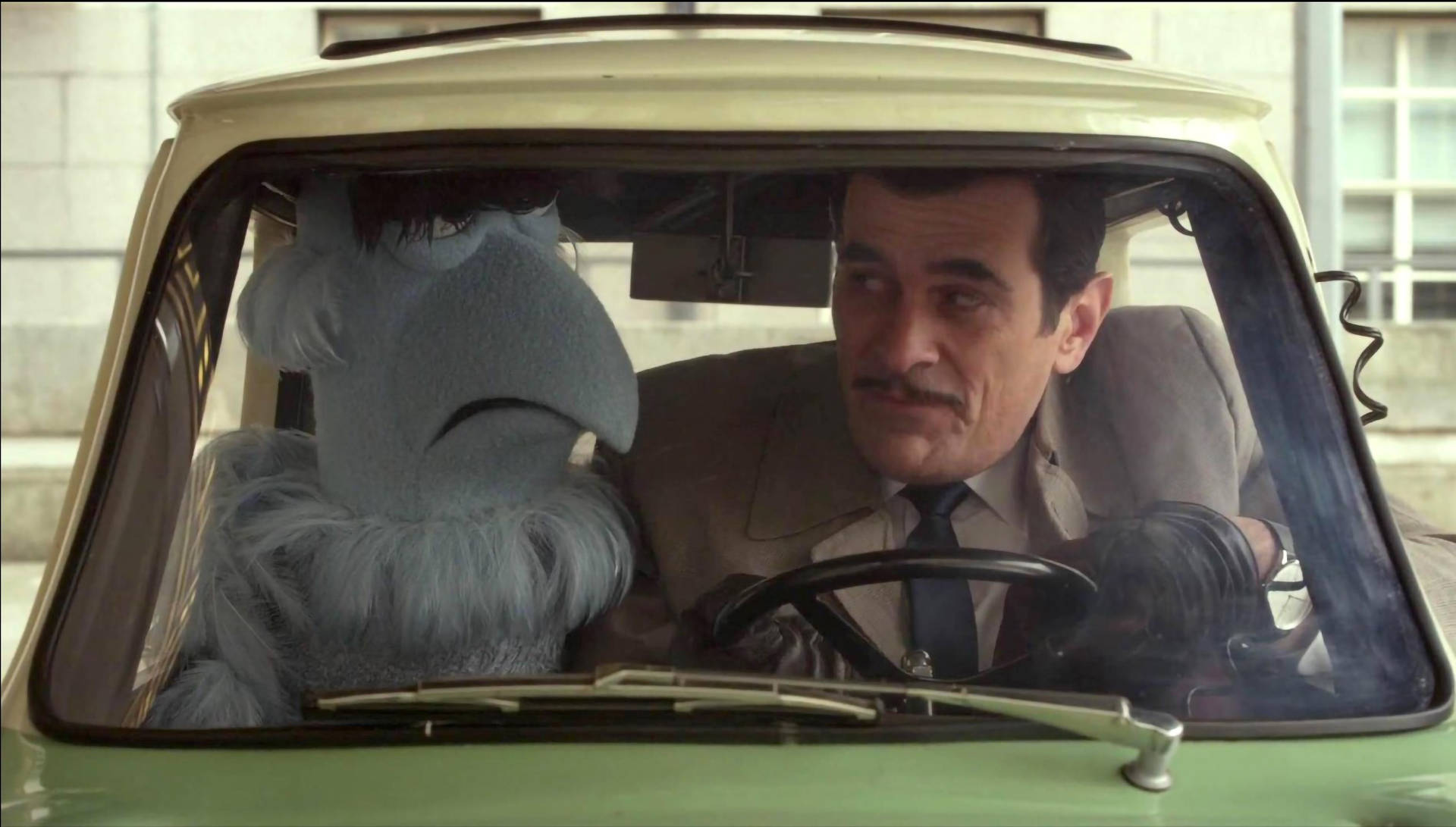 Muppets Most Wanted Agents Tiny Car Background