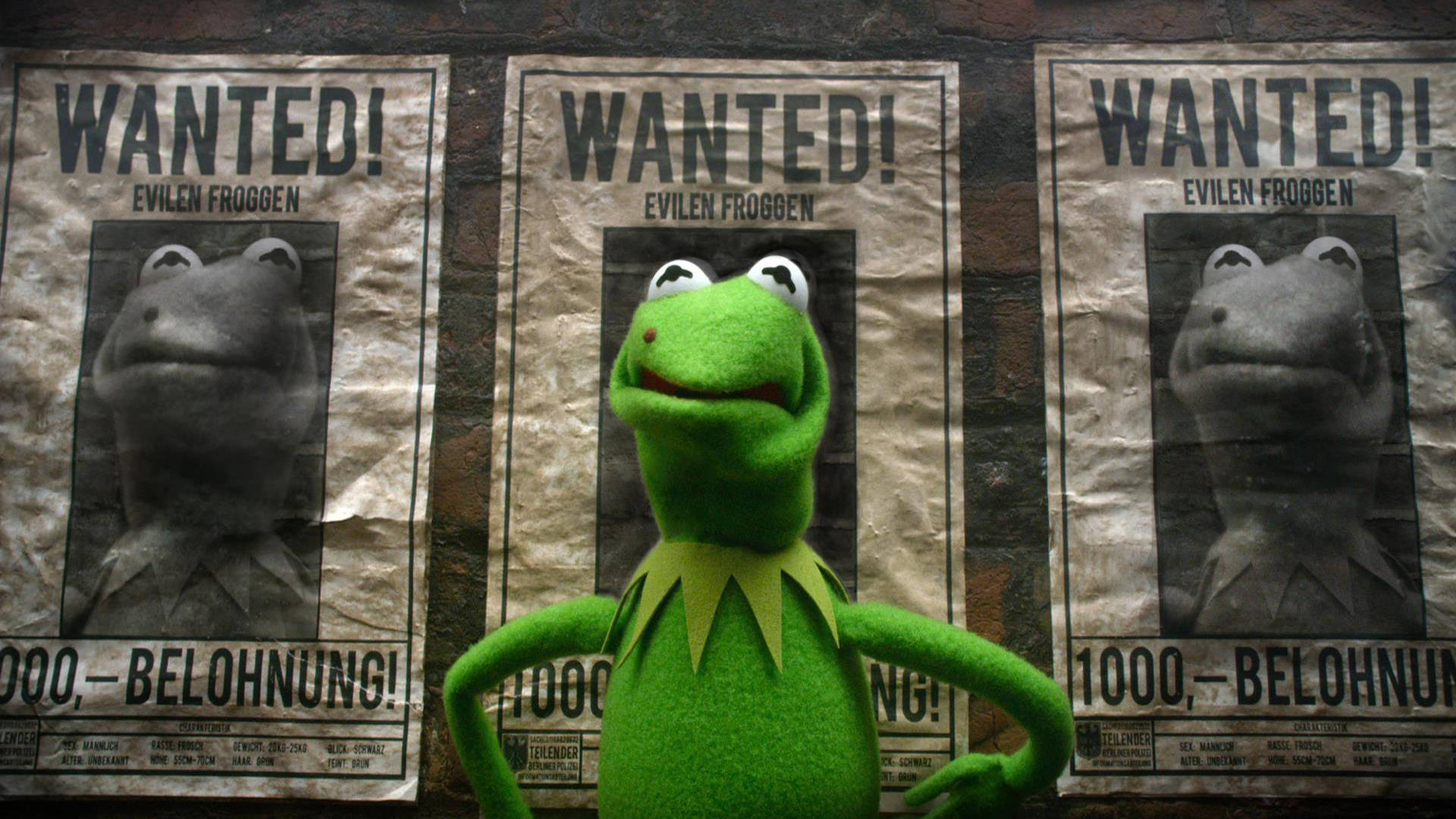 Muppets Most Wanted Constantine Posters Background