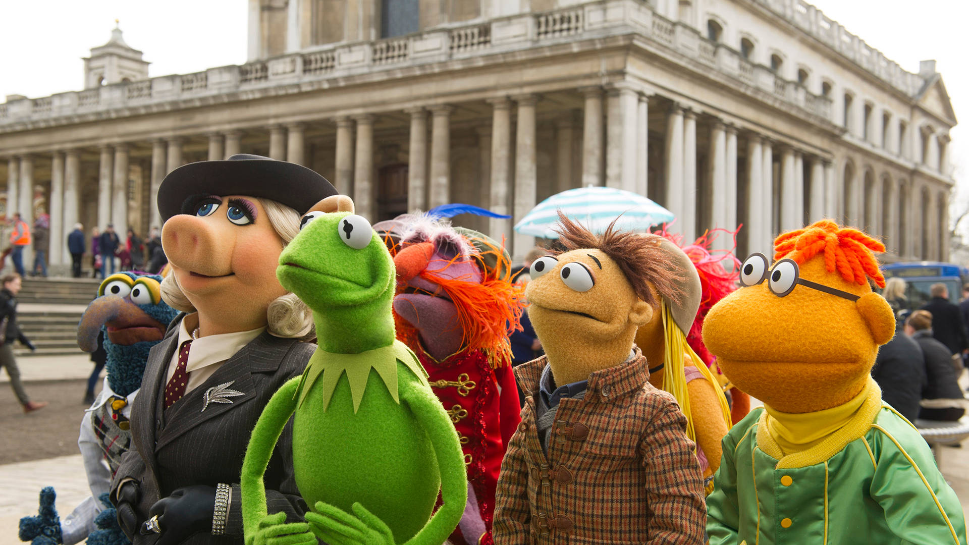 Muppets Most Wanted In Europe Background
